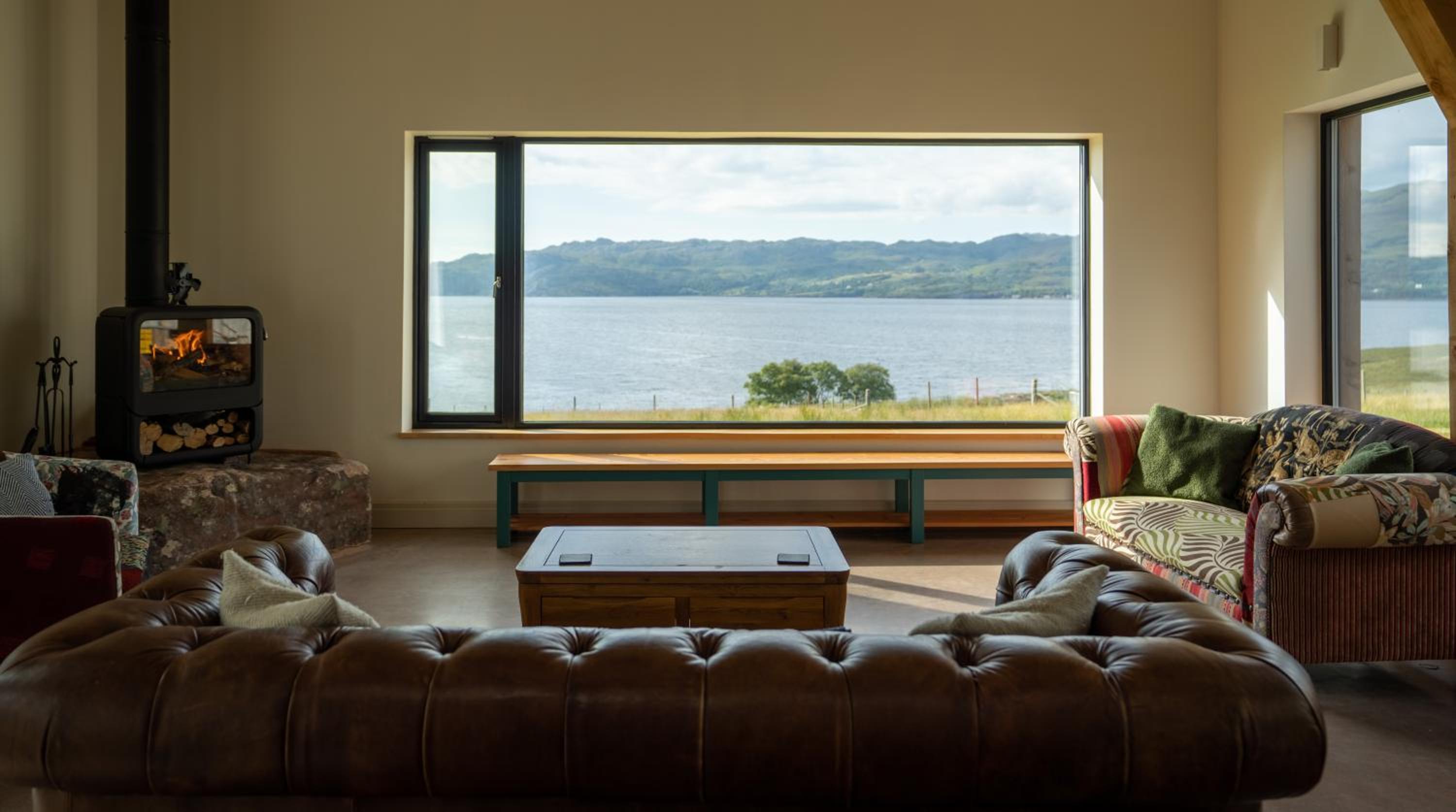 Ben Damph Lodge view 3