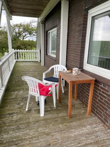 Wattnest - Ferienwohnung direkt in erster Meereslinie am Deich
