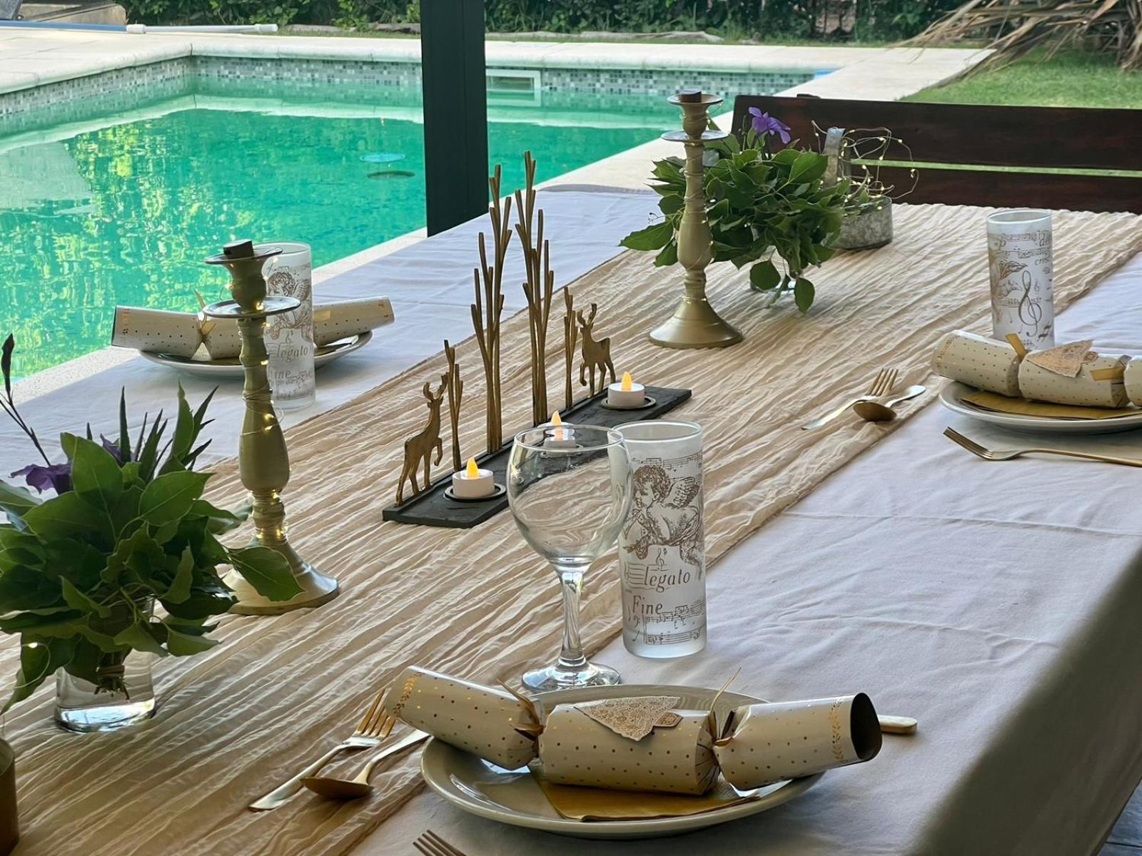 Casa tranquila cerca del Hospital Austral IAE piscina climatizada