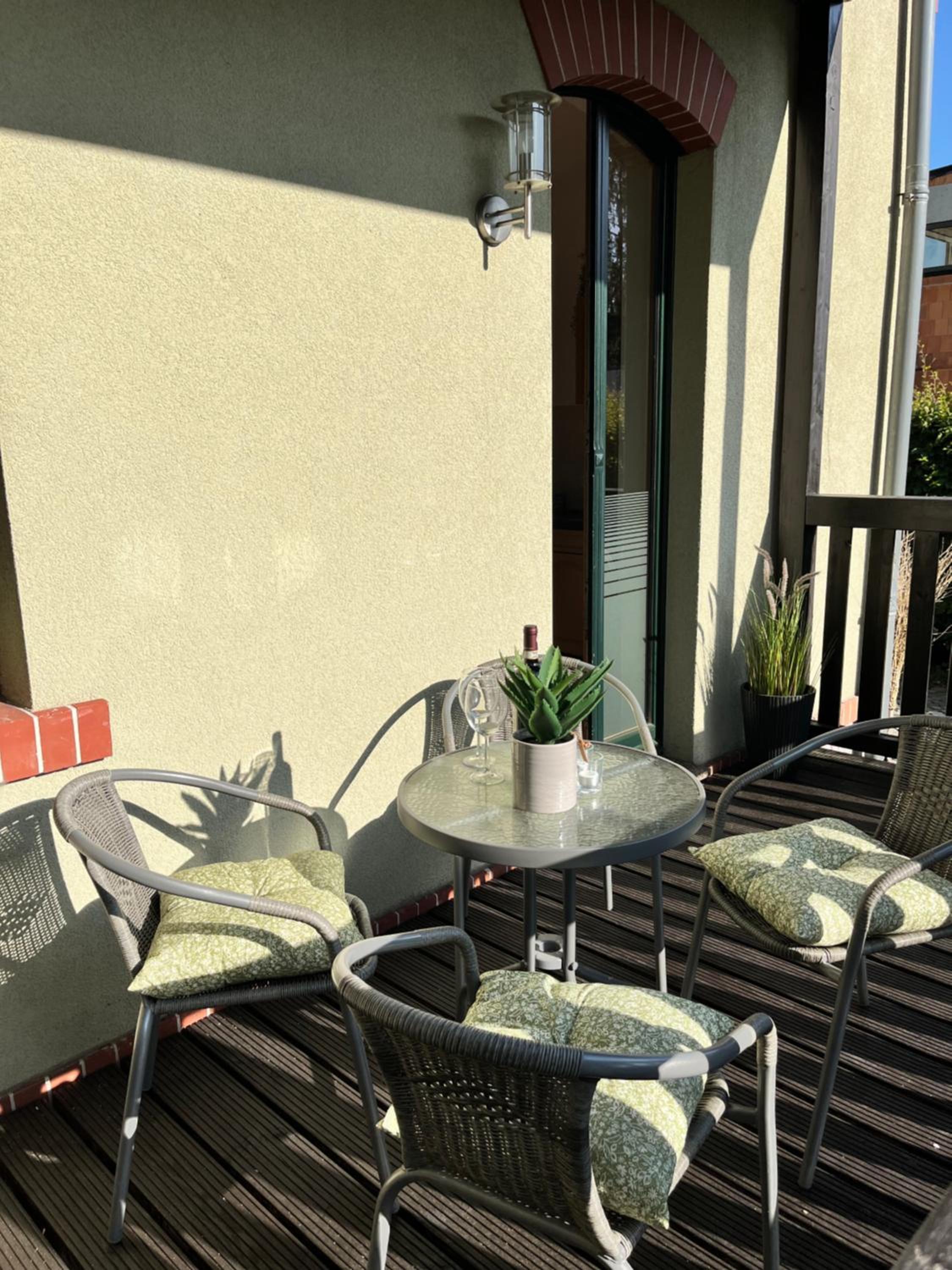 Ferienwohnung Am Bürgerteich en Bischofswerda — balance & terrace