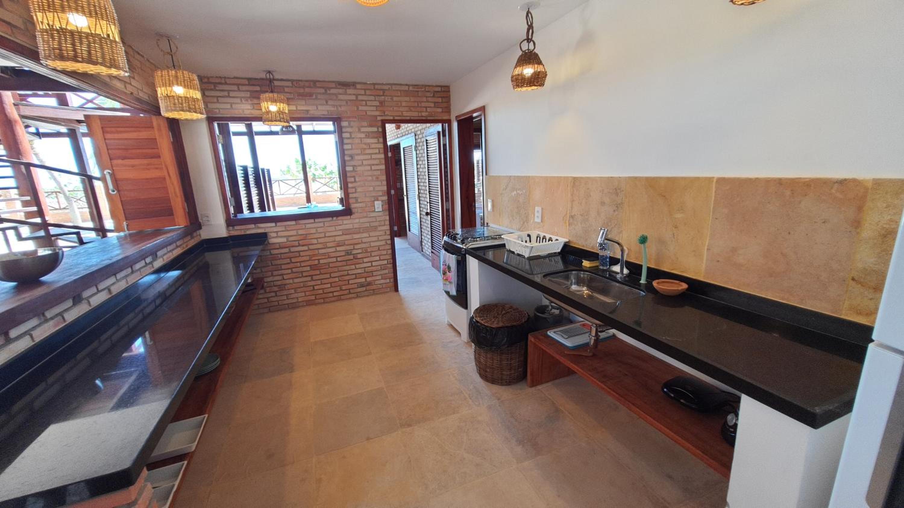 BEACH HOUSE - Loggia Suite 3 - com cozinha - na praia - BEACHFRONT