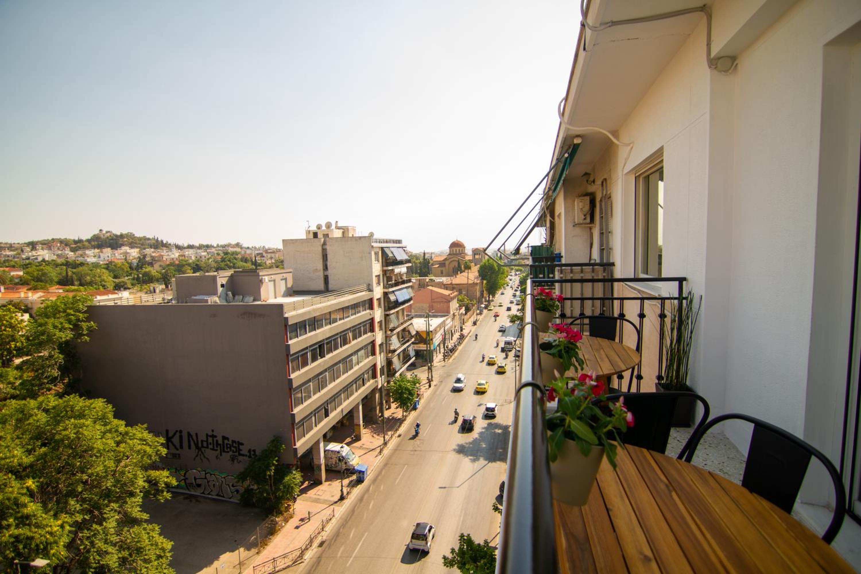 Stunning Acropolis View - 500m Metro - At Historical Center