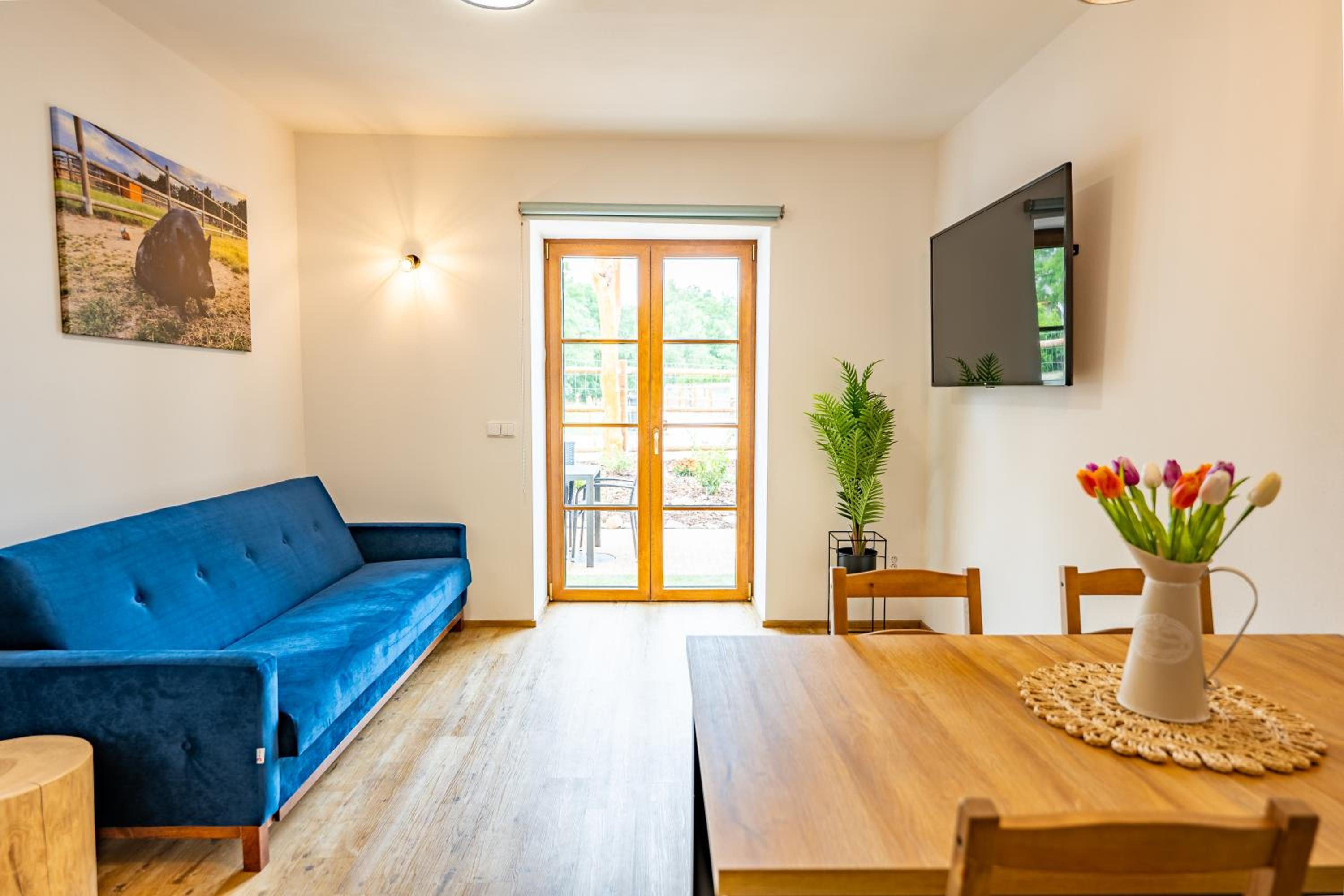 Wellness zoo apartmány Lhota