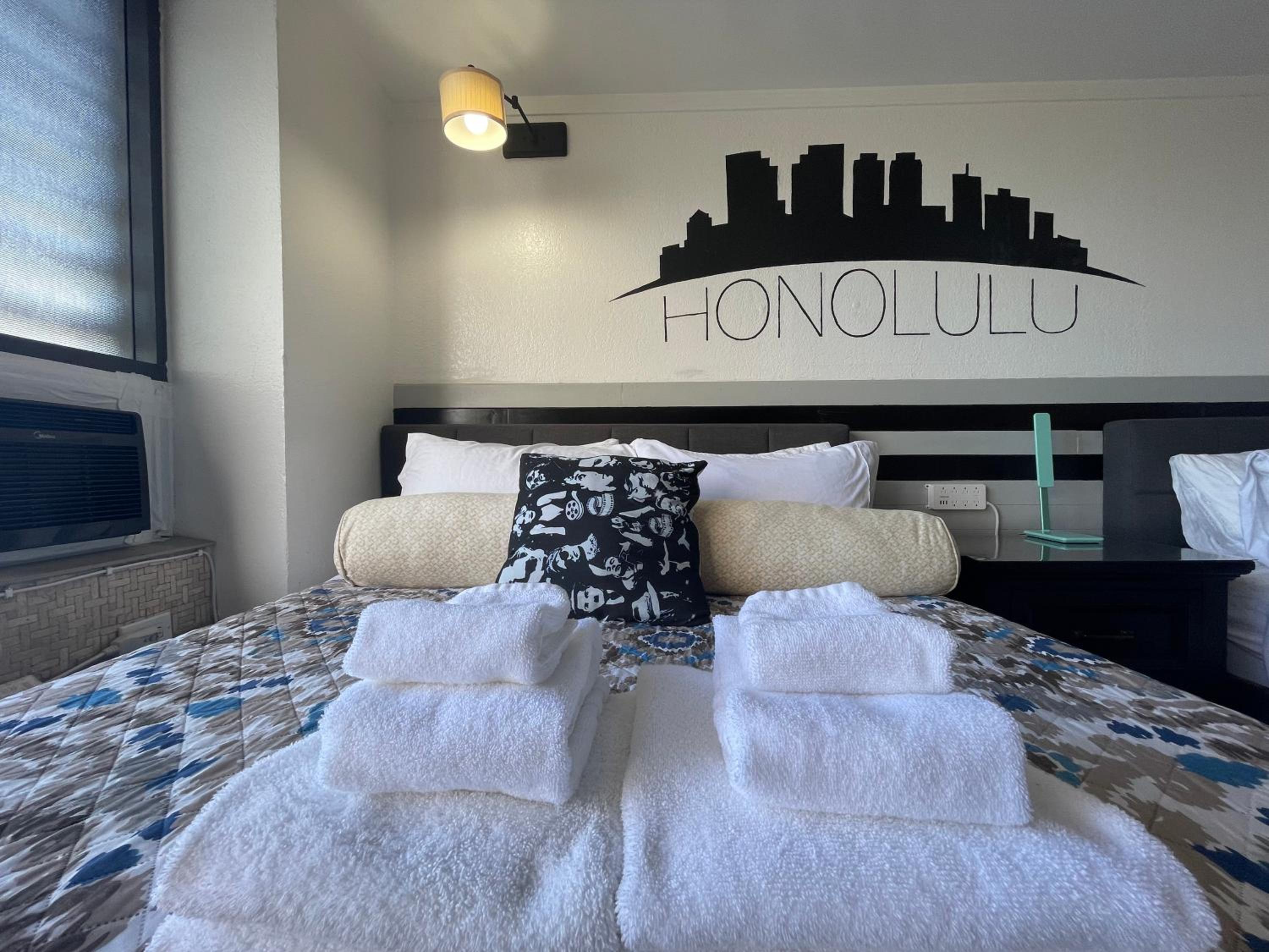 *RareLayout*2Qn Beds*Great for Groups,Friends,Wakiki view 3