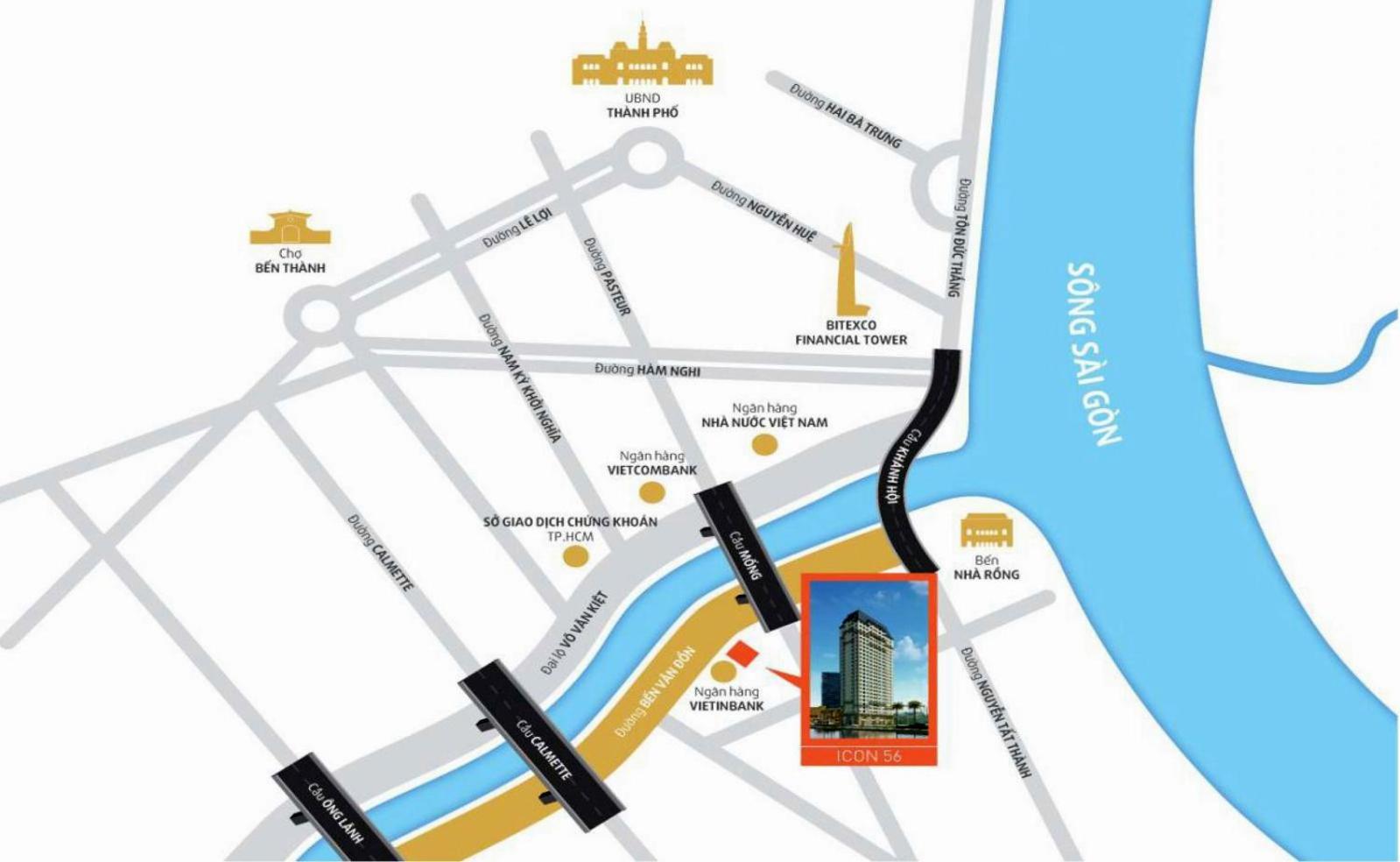 Linda Apartment-ICON56-District4-3mins to center dtrc1- INFINITY POOL- AWESOME ROOFTOP