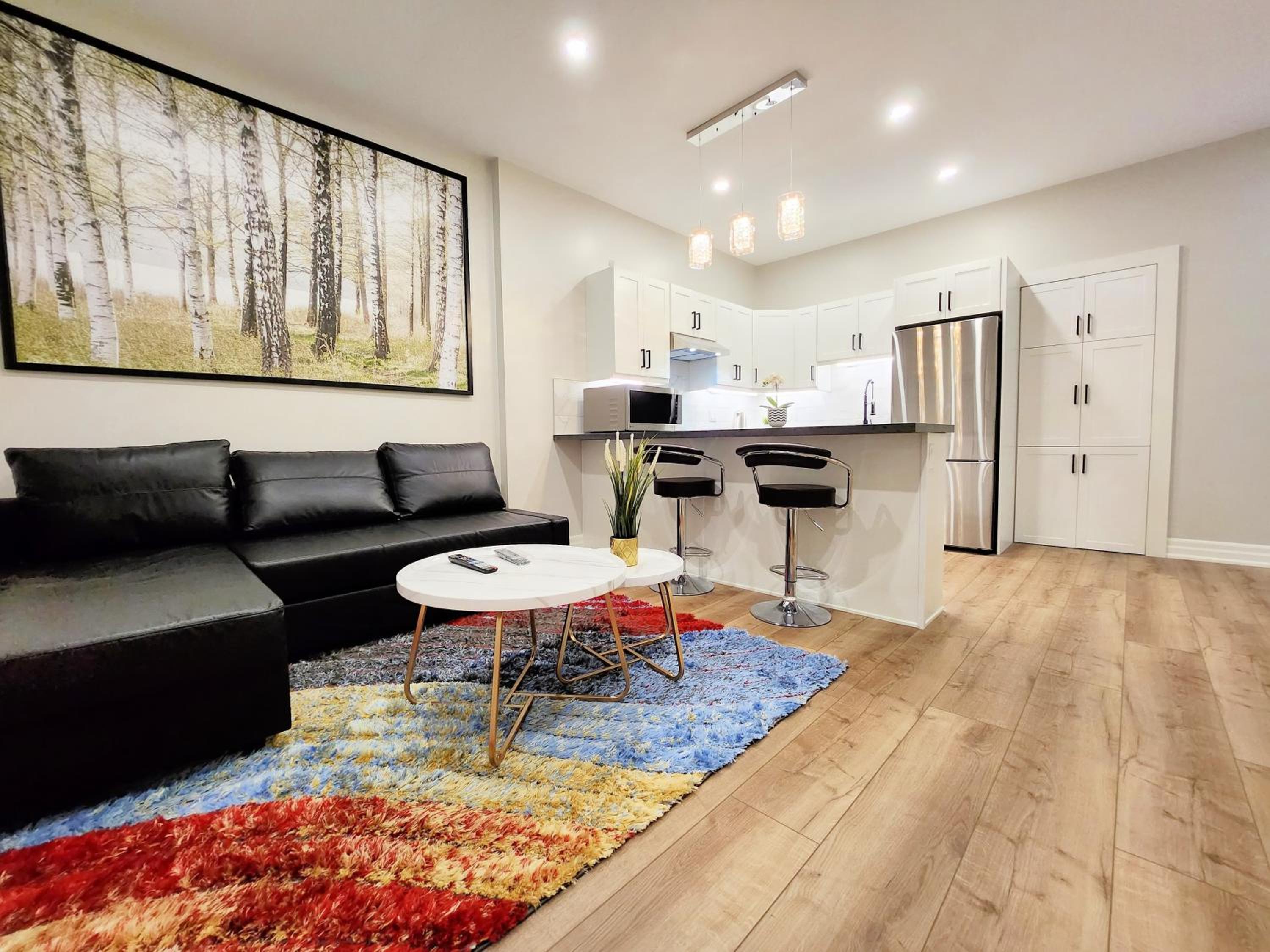 The Zen Escape Modern Queen Size One Bedroom Full Apartment
