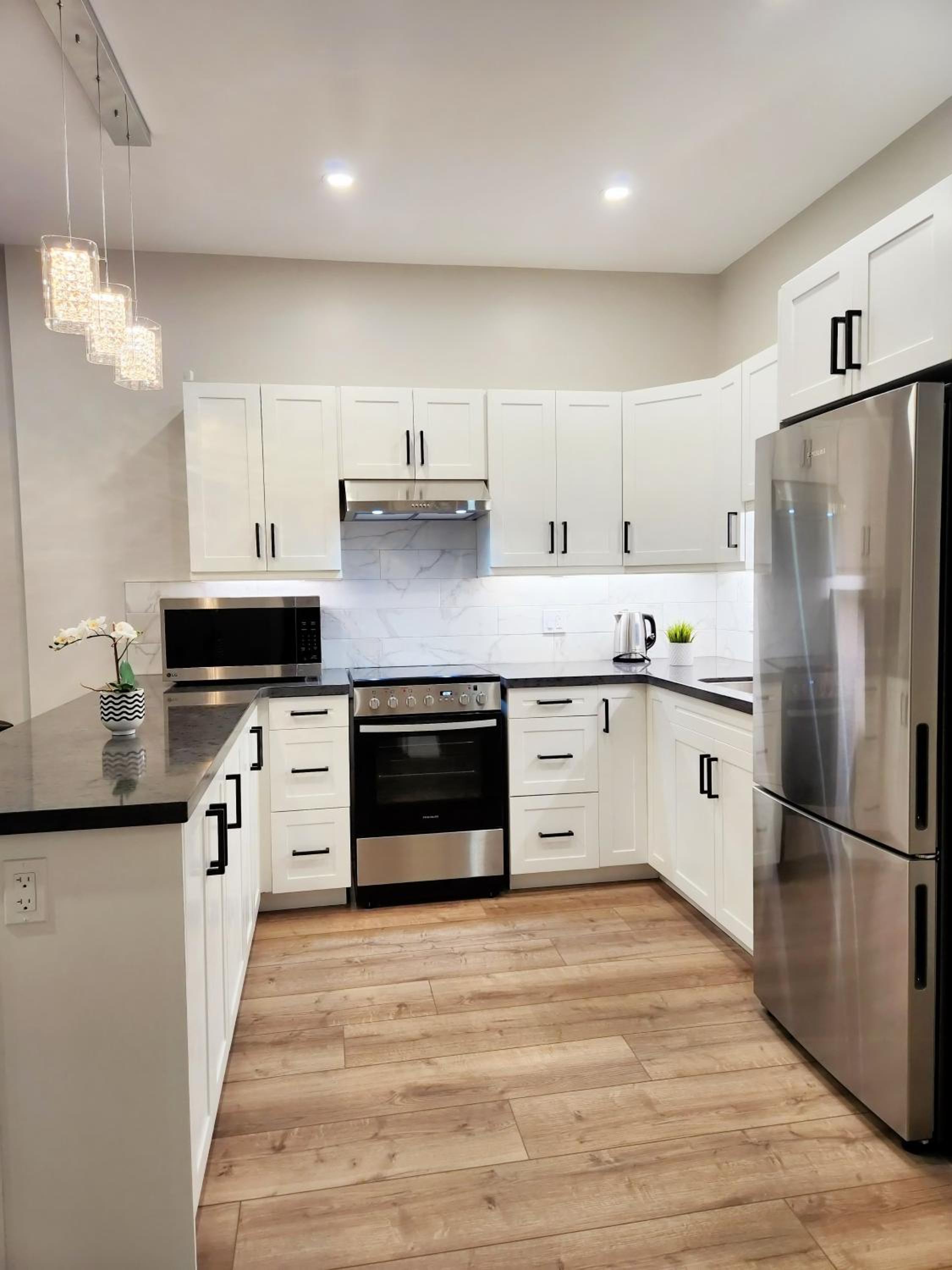 The Zen Escape Modern Queen Size One Bedroom Full Apartment