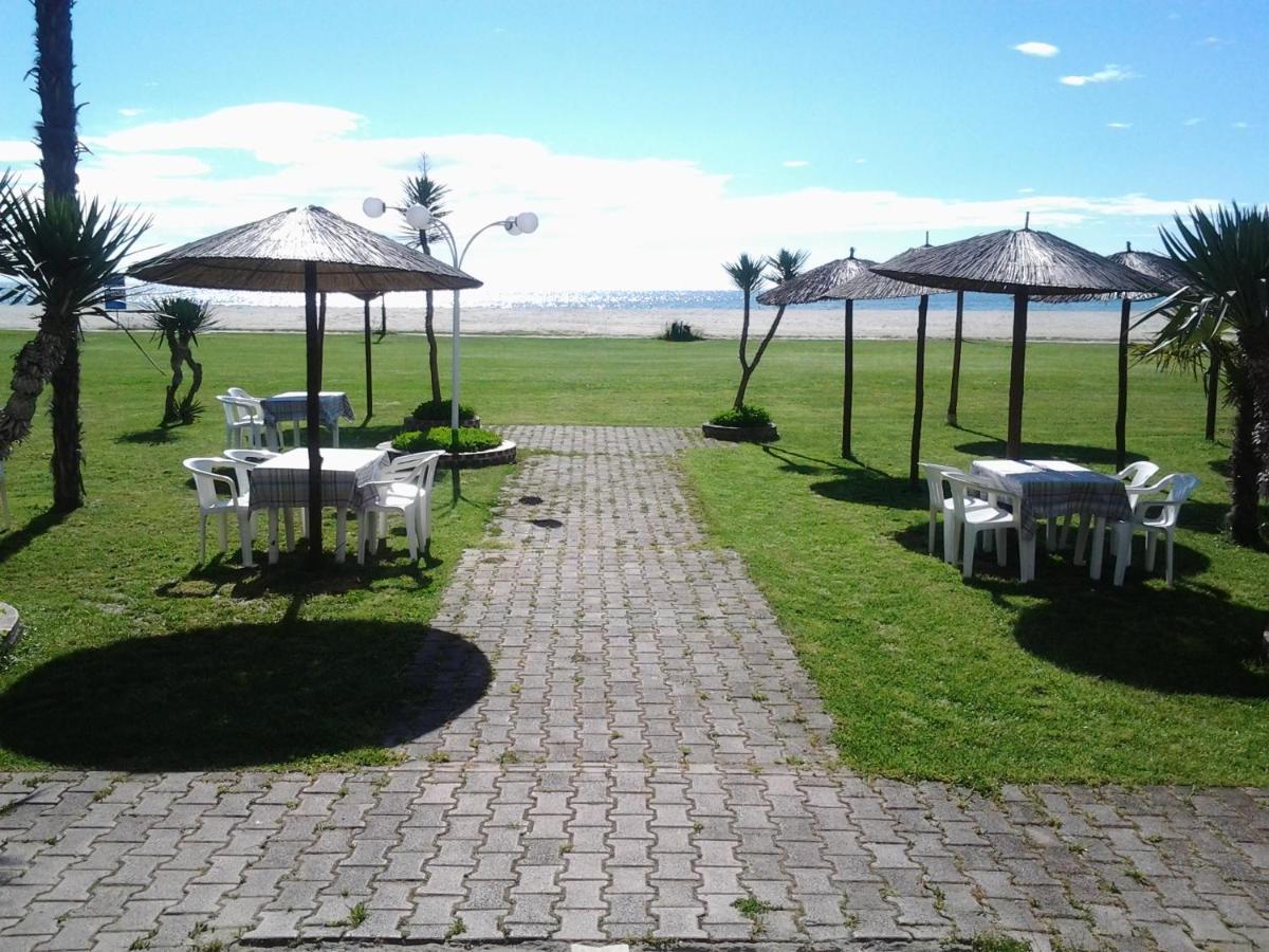 outdoor BBQ area
