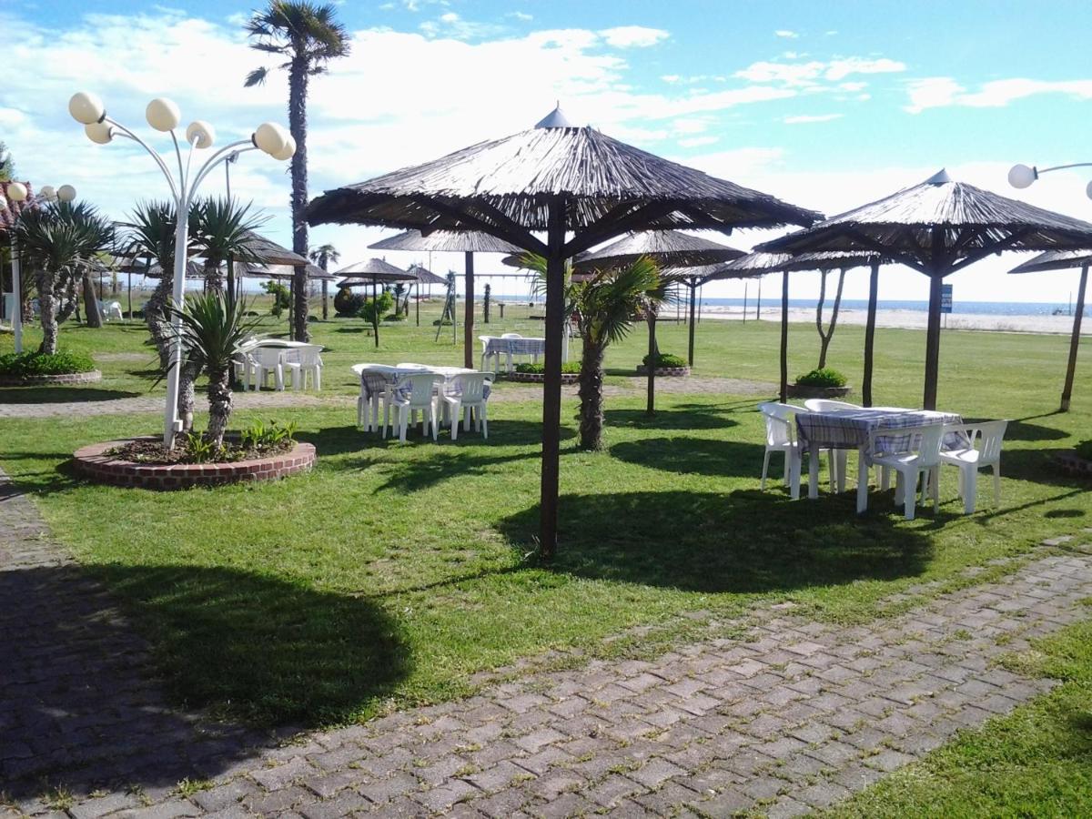 outdoor BBQ area