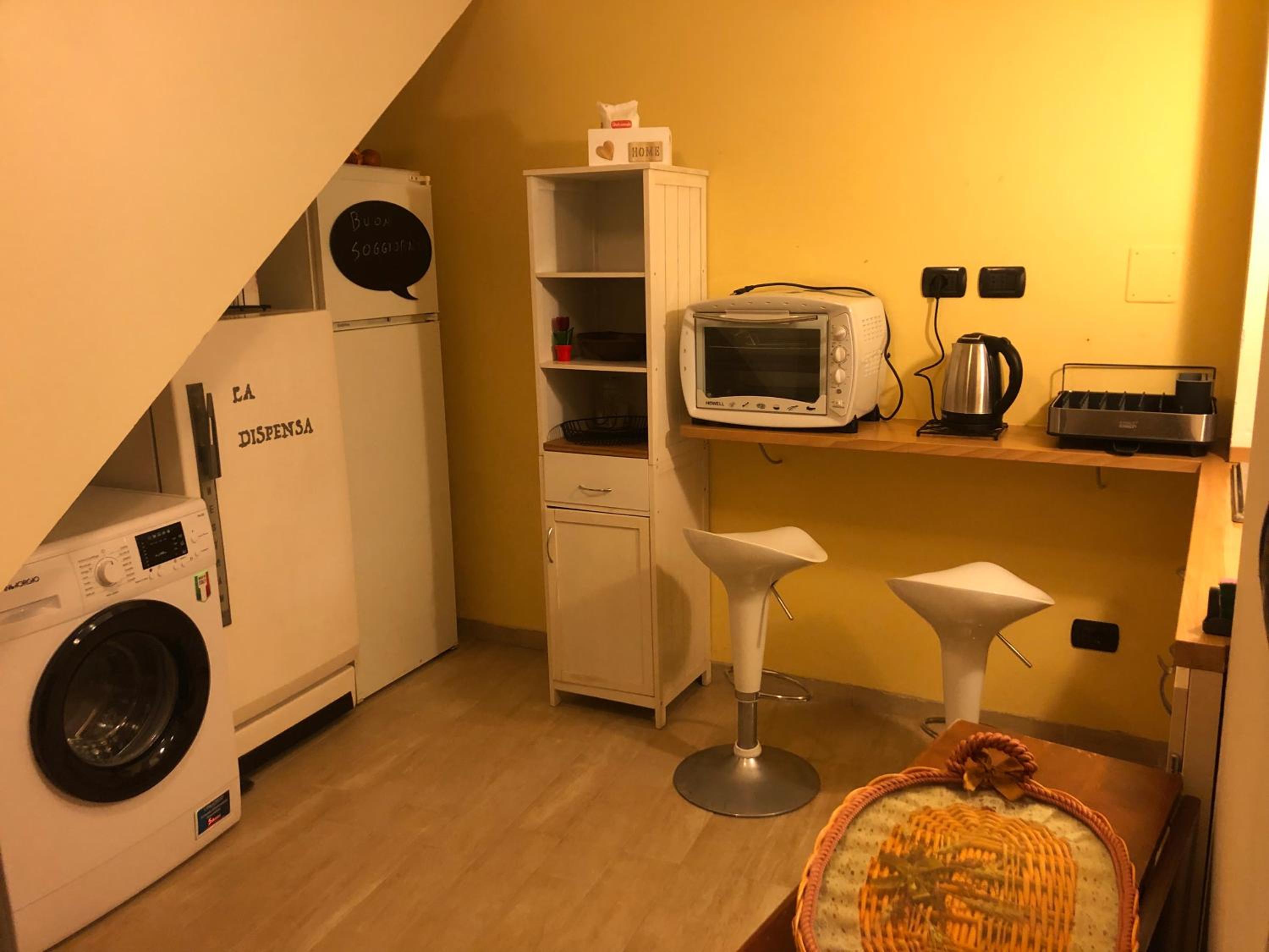 LA CASETTA en Vallo di Nera — kitchen