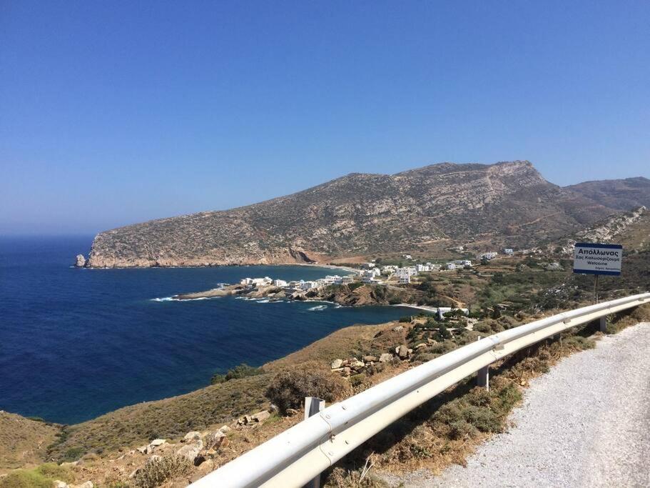 Walk on the beach in seconds - Studio with Apollon beach view balcony view 4