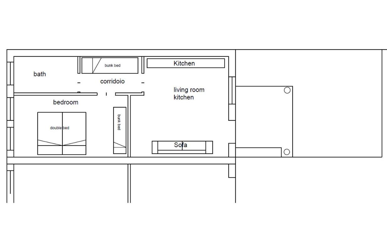Jody Bibione, poolside apartment with garden view 3