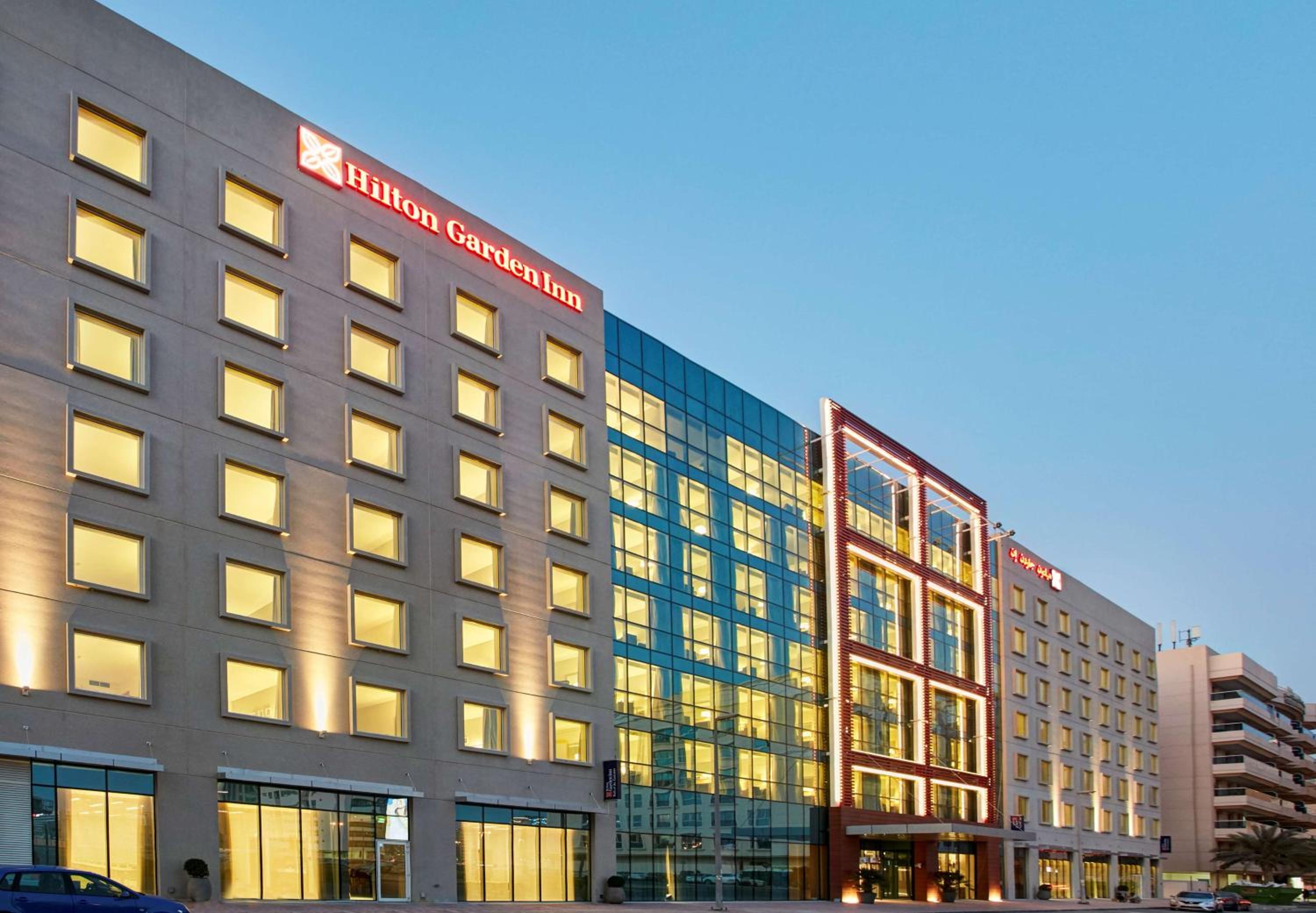 Hilton Garden Inn Dubai, Mall Avenue (hilton) — exterior view, Dubai, ae