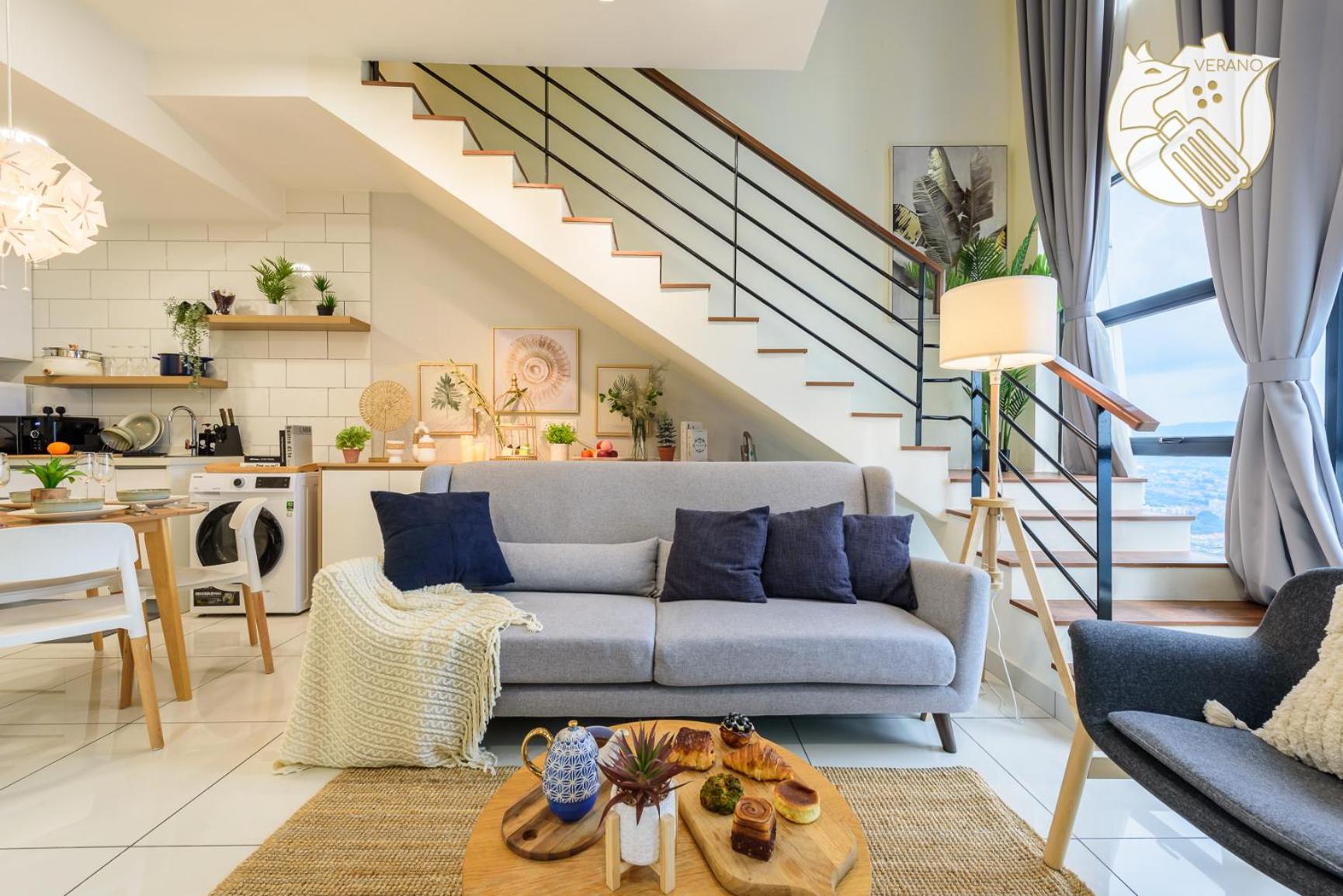 Zen-Inspired Duplex Luxury 6Pax, Arte Mont Kiara by Verano