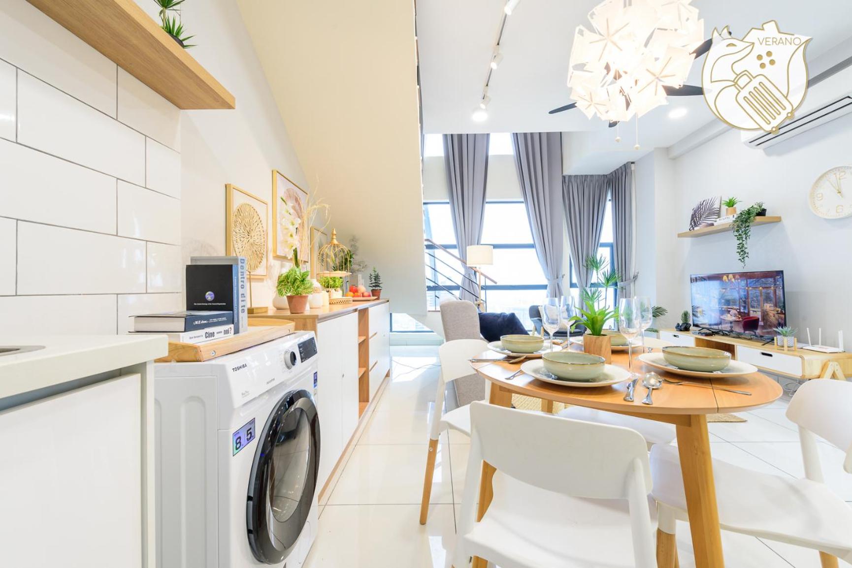 Zen-Inspired Duplex Luxury 6Pax, Arte Mont Kiara by Verano