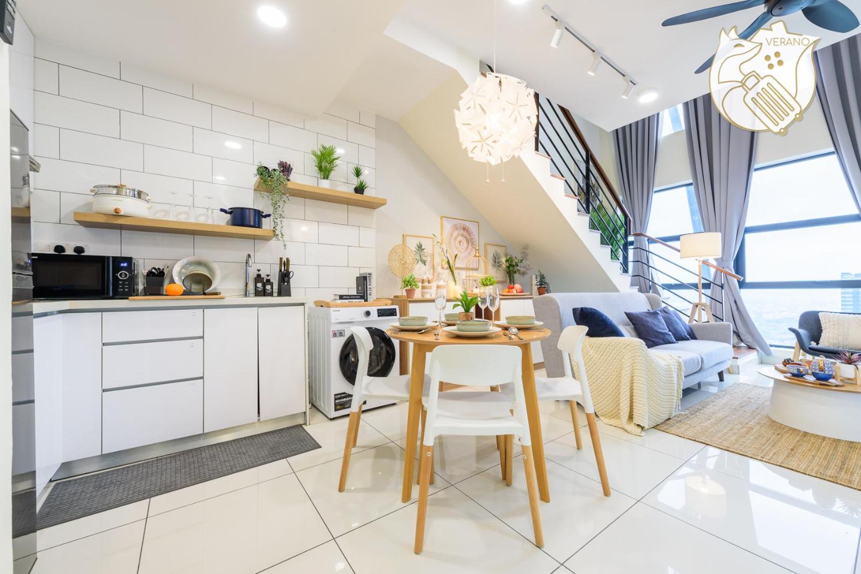 Zen-Inspired Duplex Luxury 6Pax, Arte Mont Kiara by Verano