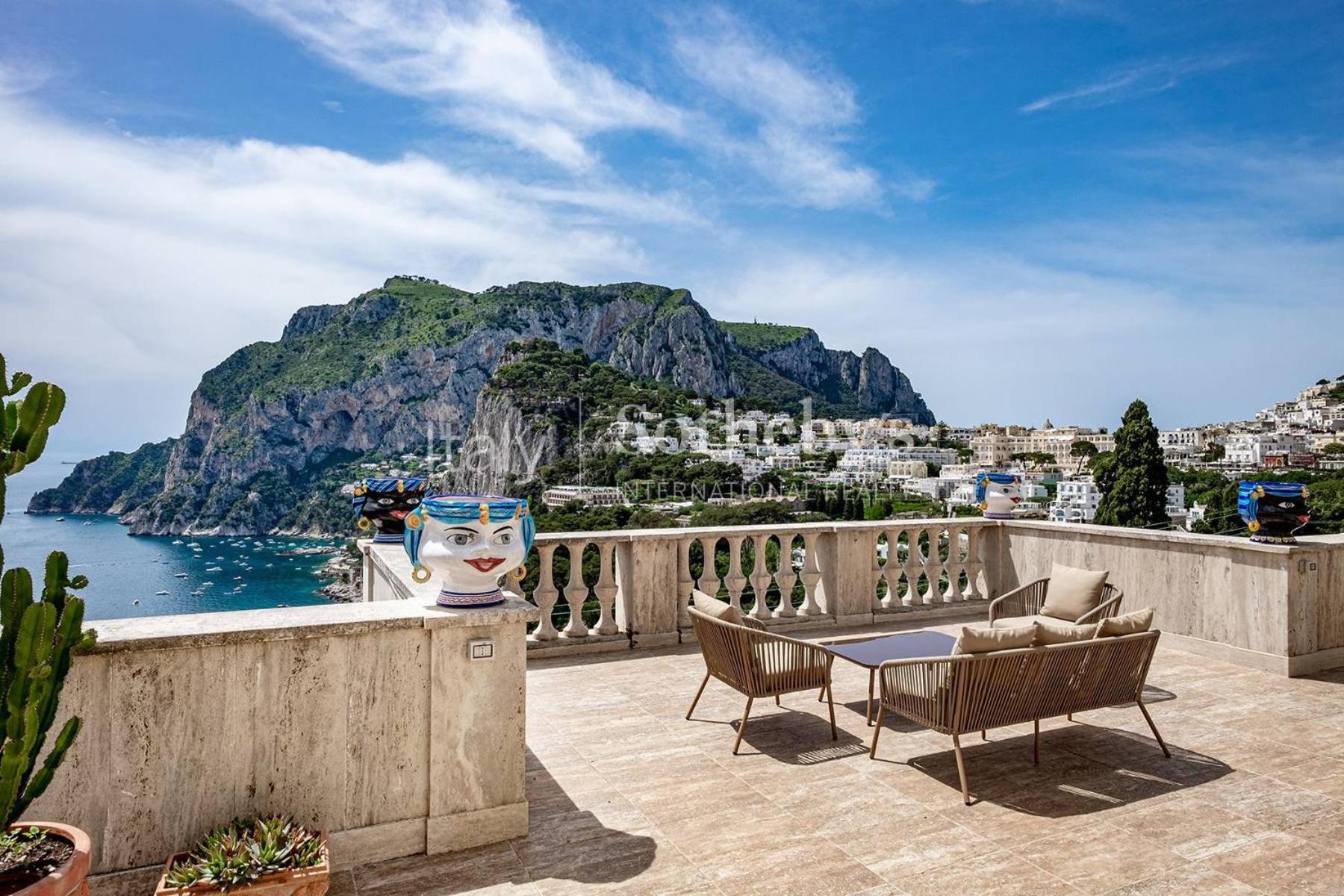 Villa 4 Colonne, Capri view 2
