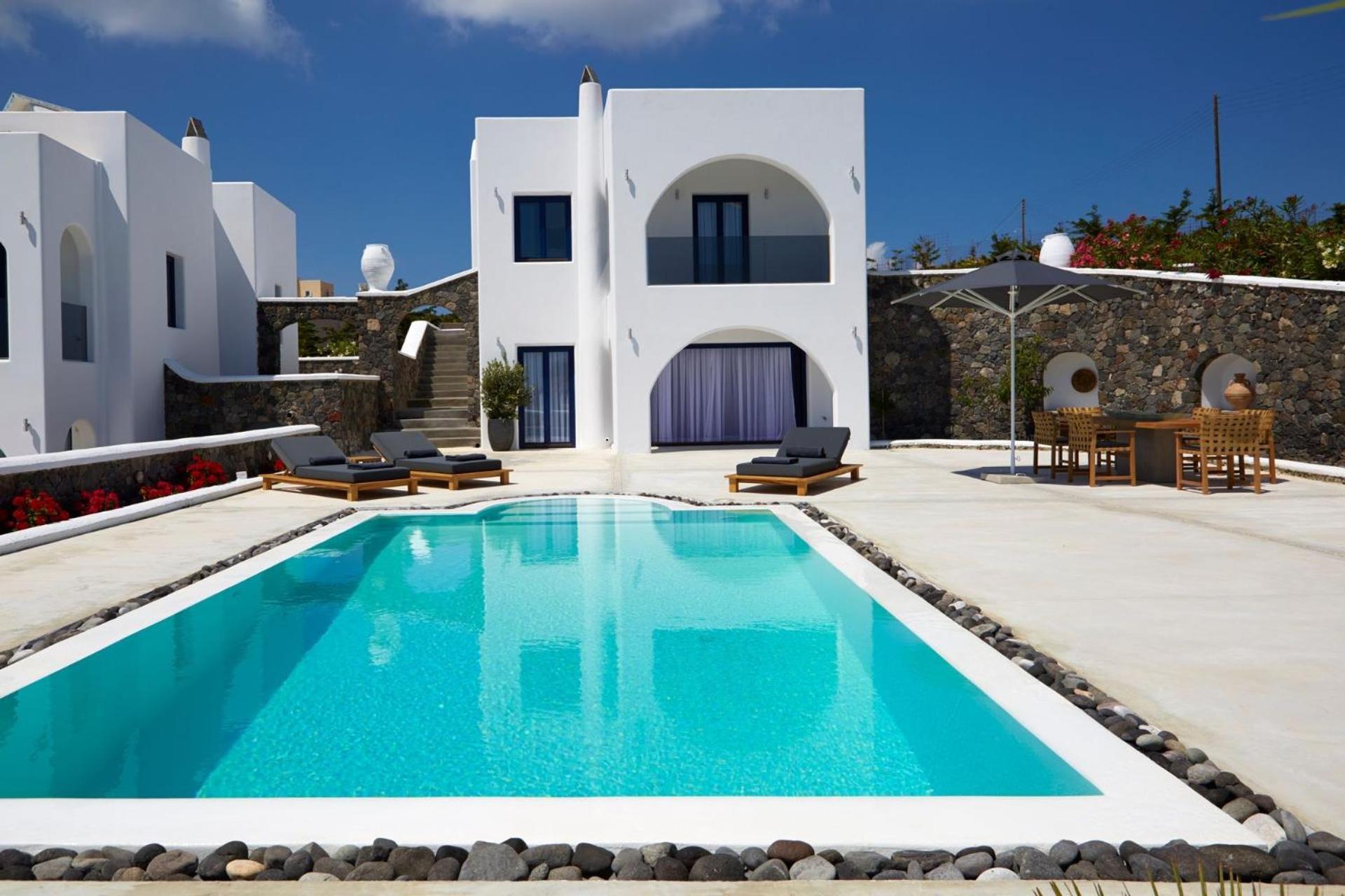 Lovely Santorini Villa 3 Bedrooms Villa Petra Private Pool photo 3