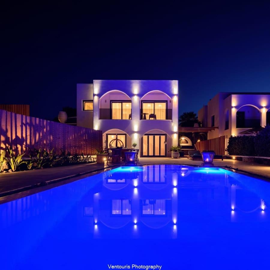 Beautiful Santorini Villa 3 Bedrooms Villa Phos Private Pool & Seaviews photo 1