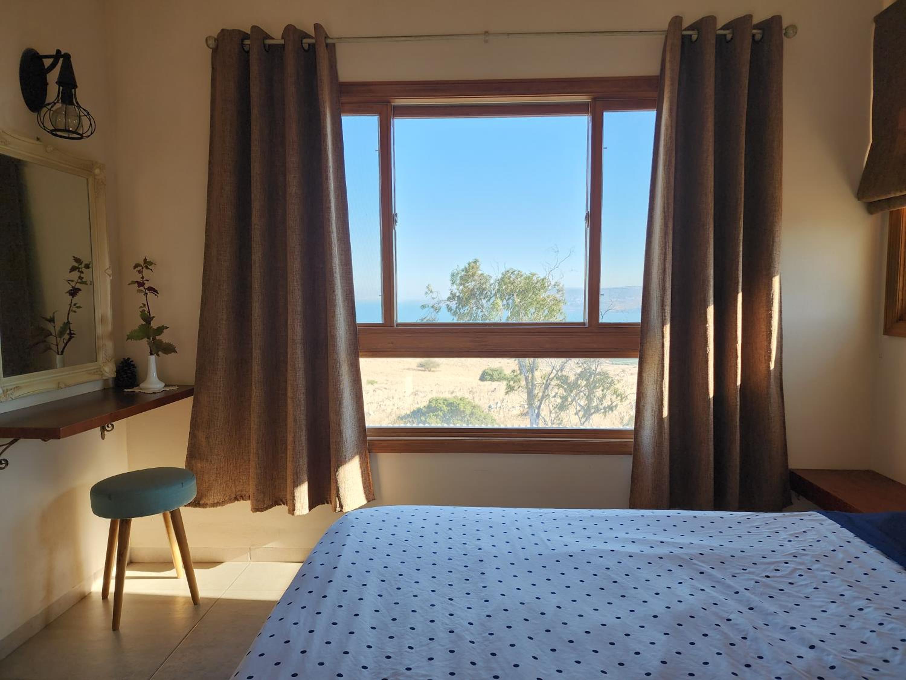 מול הכנרת Over looking the Sea of Galilee