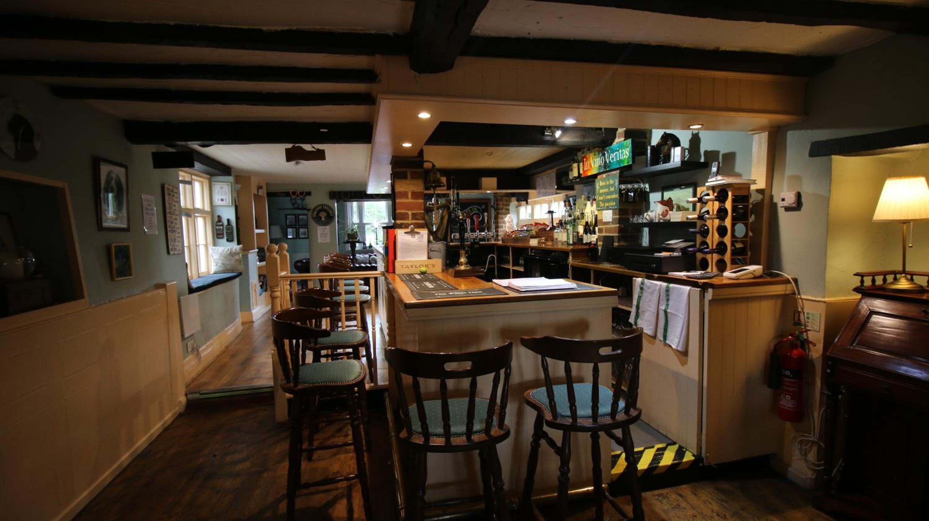 The White Lion at Wicken view 2
