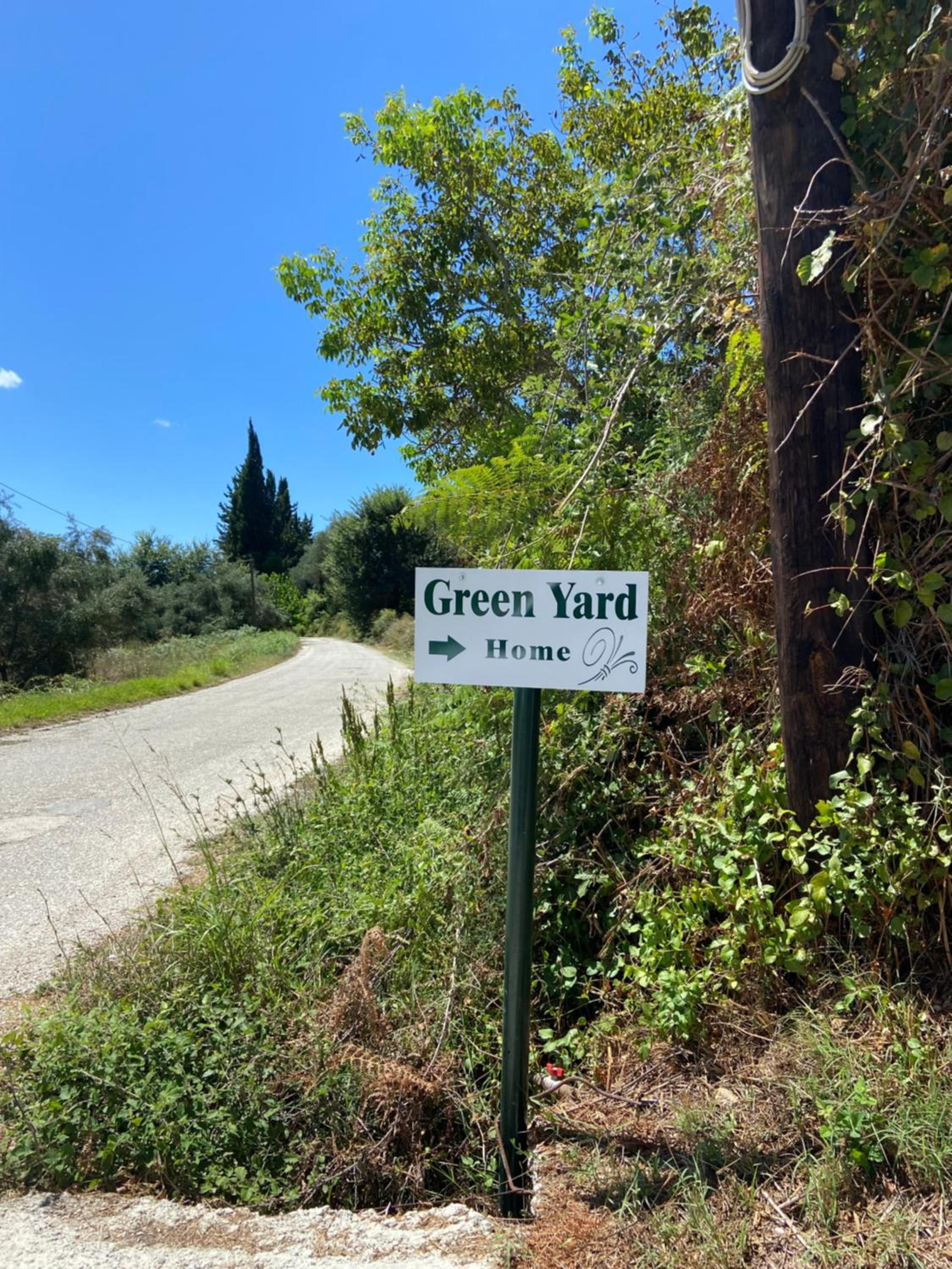 Green Yard Family Holiday Home Sidari Corfu view 2