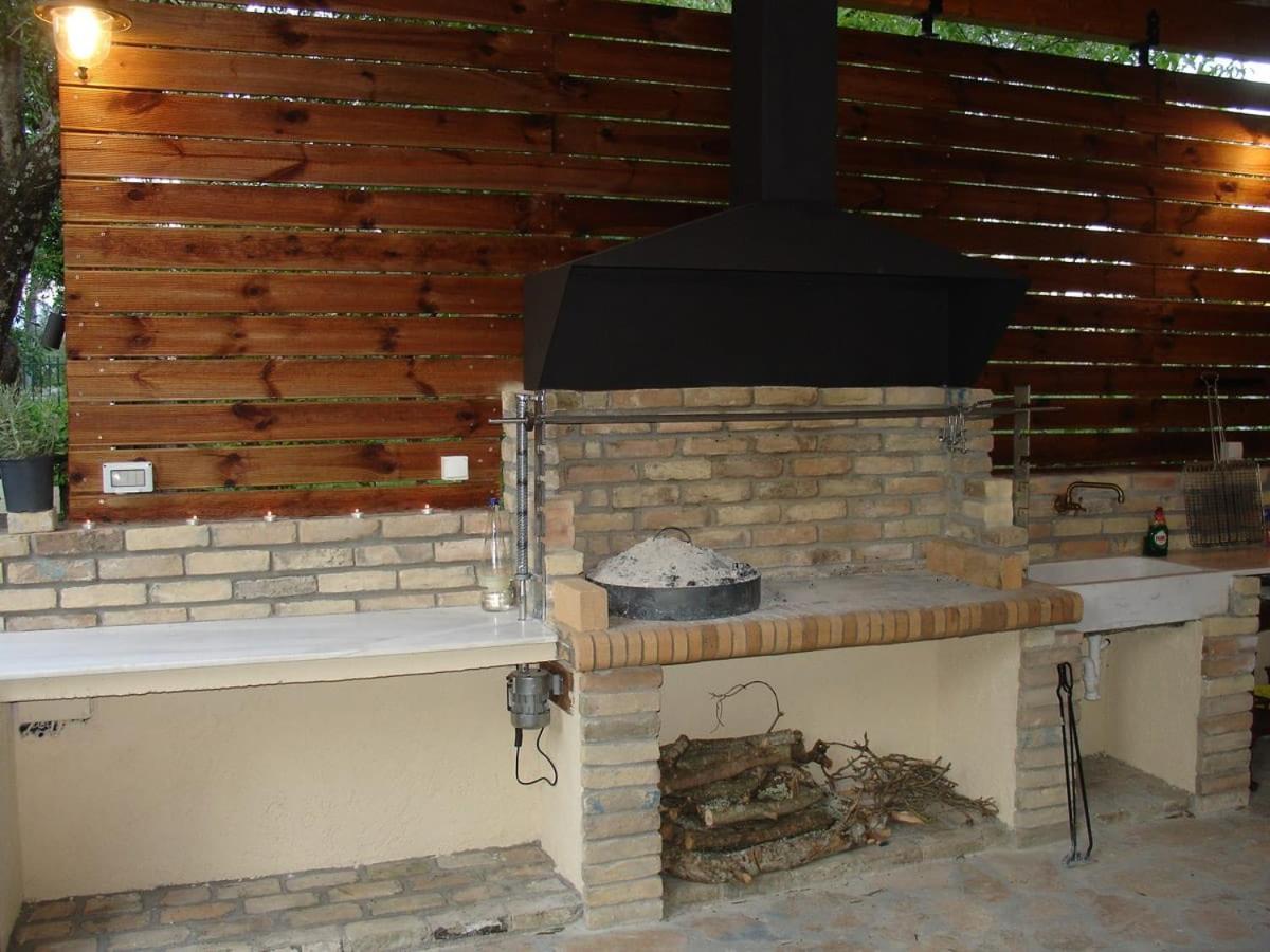Enchanting Ipsos Haven 3 Bedrooms Villa Magia Al Fresco Dining view 2