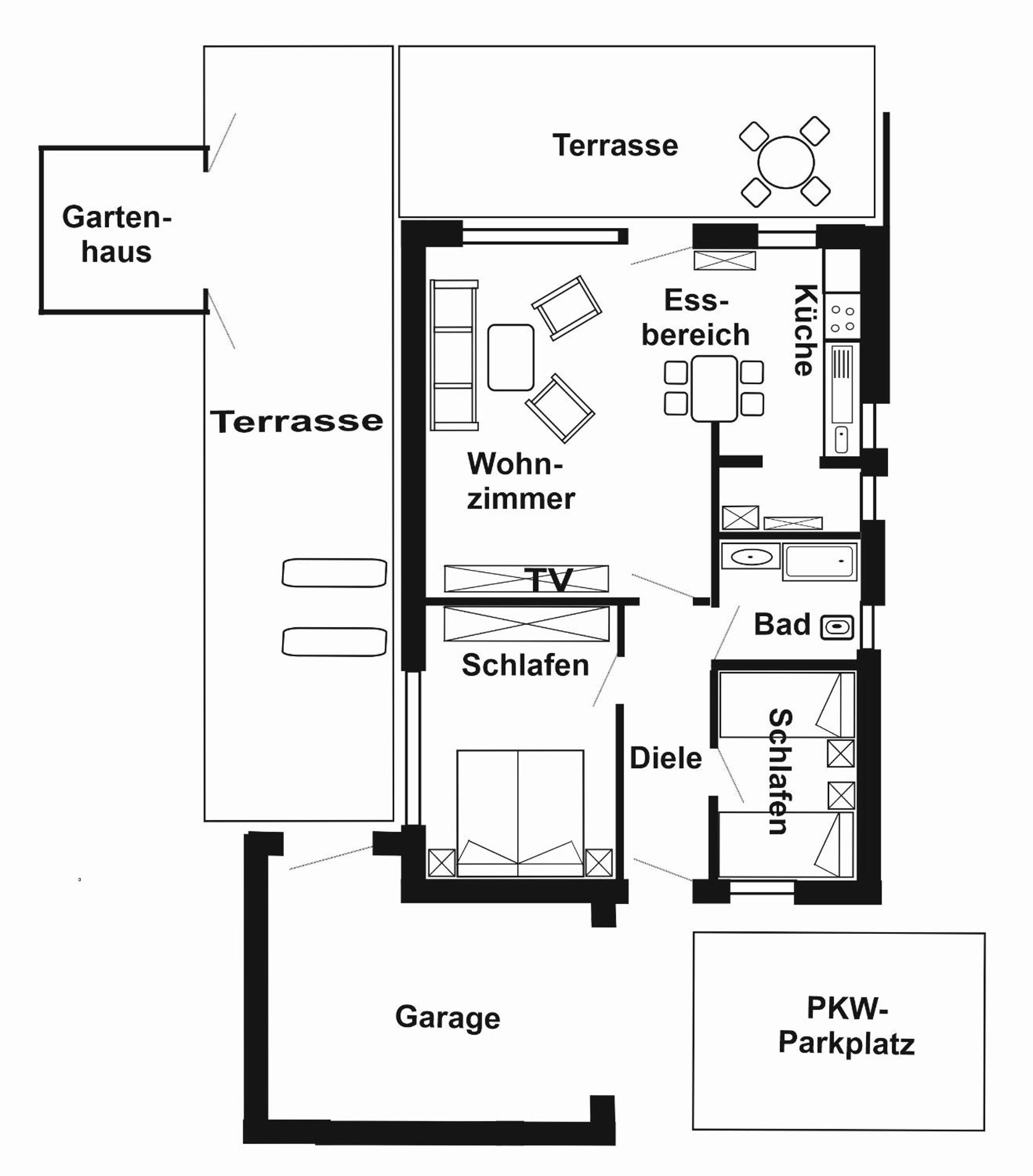 Ferienhaus Pelikanstr 82 Ostermann Bungalow 3