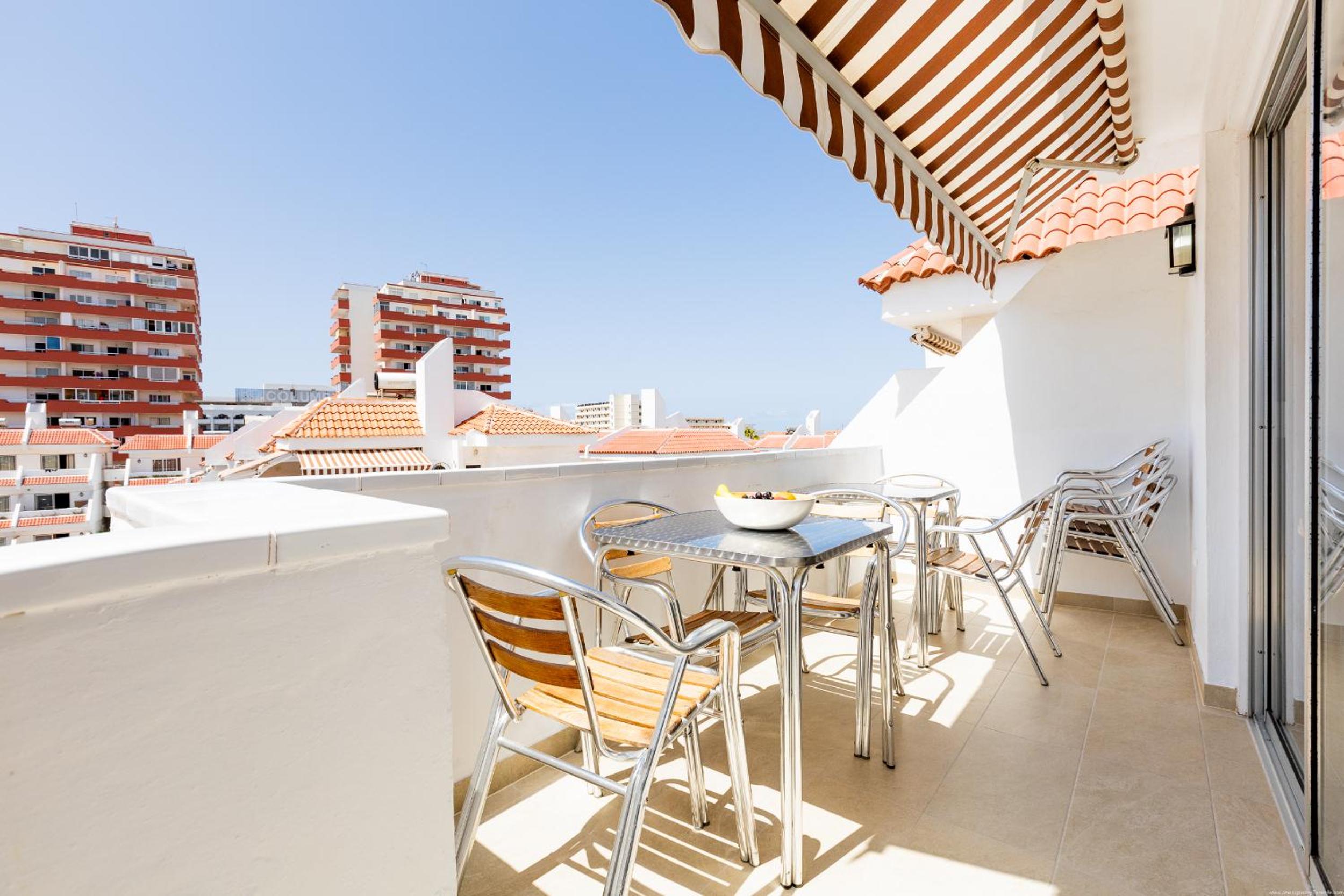 Las FLORITAS 23 Terrace and Swimming Pool view 2