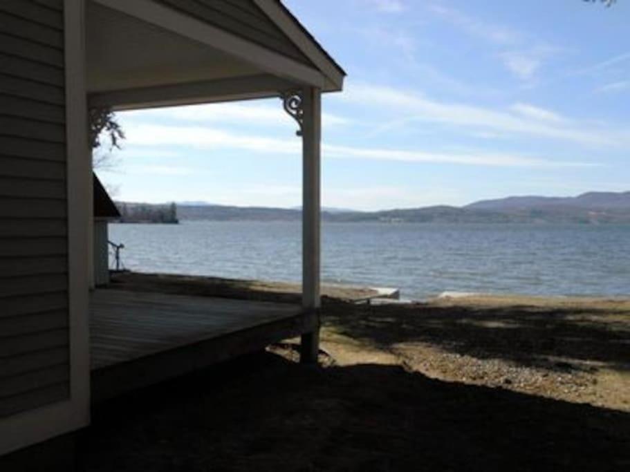 Luxury Lakefront Cottage Memphremagog on Newport Bike Path view 4