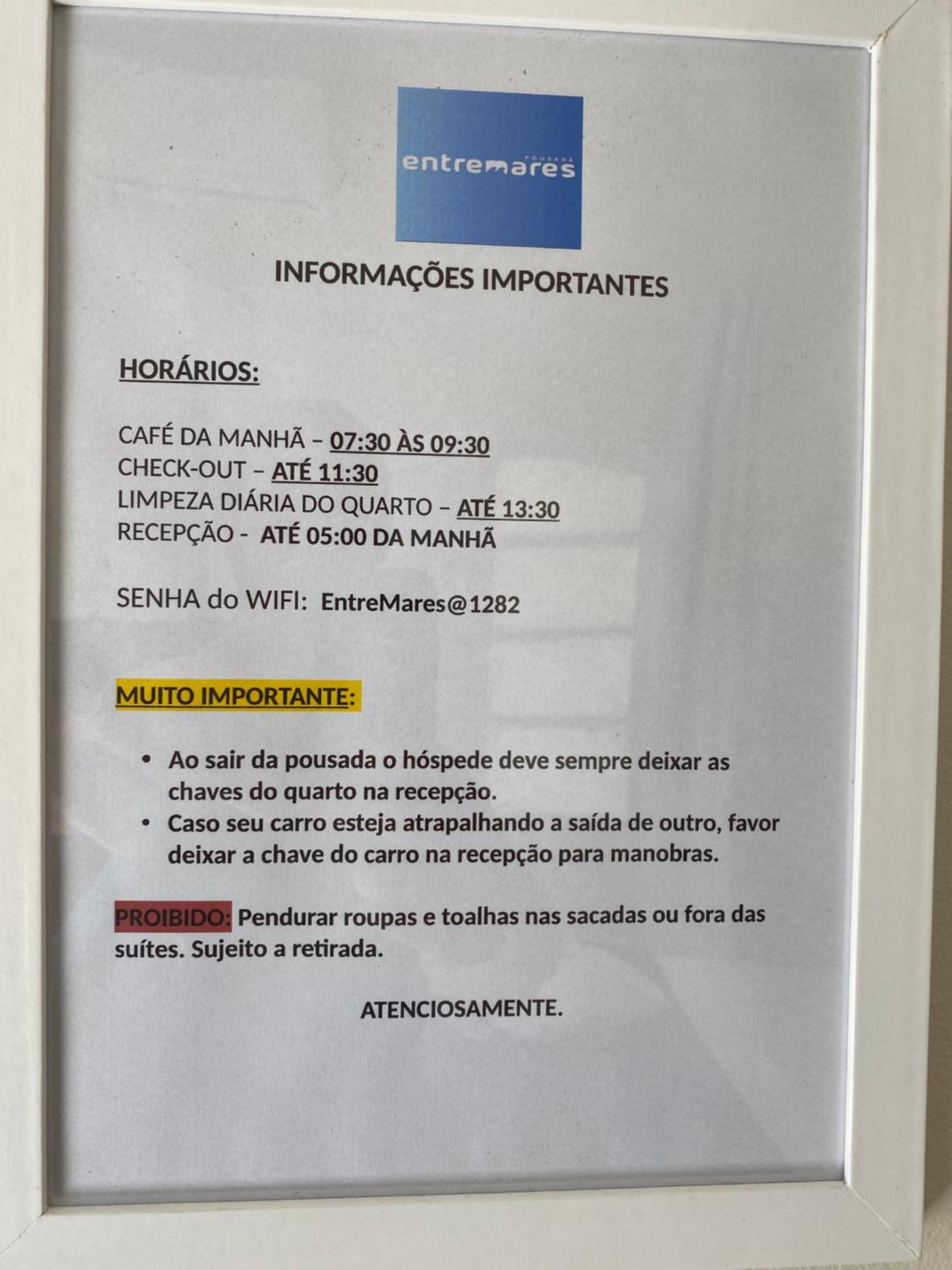Pousada EntreMares -Centro-