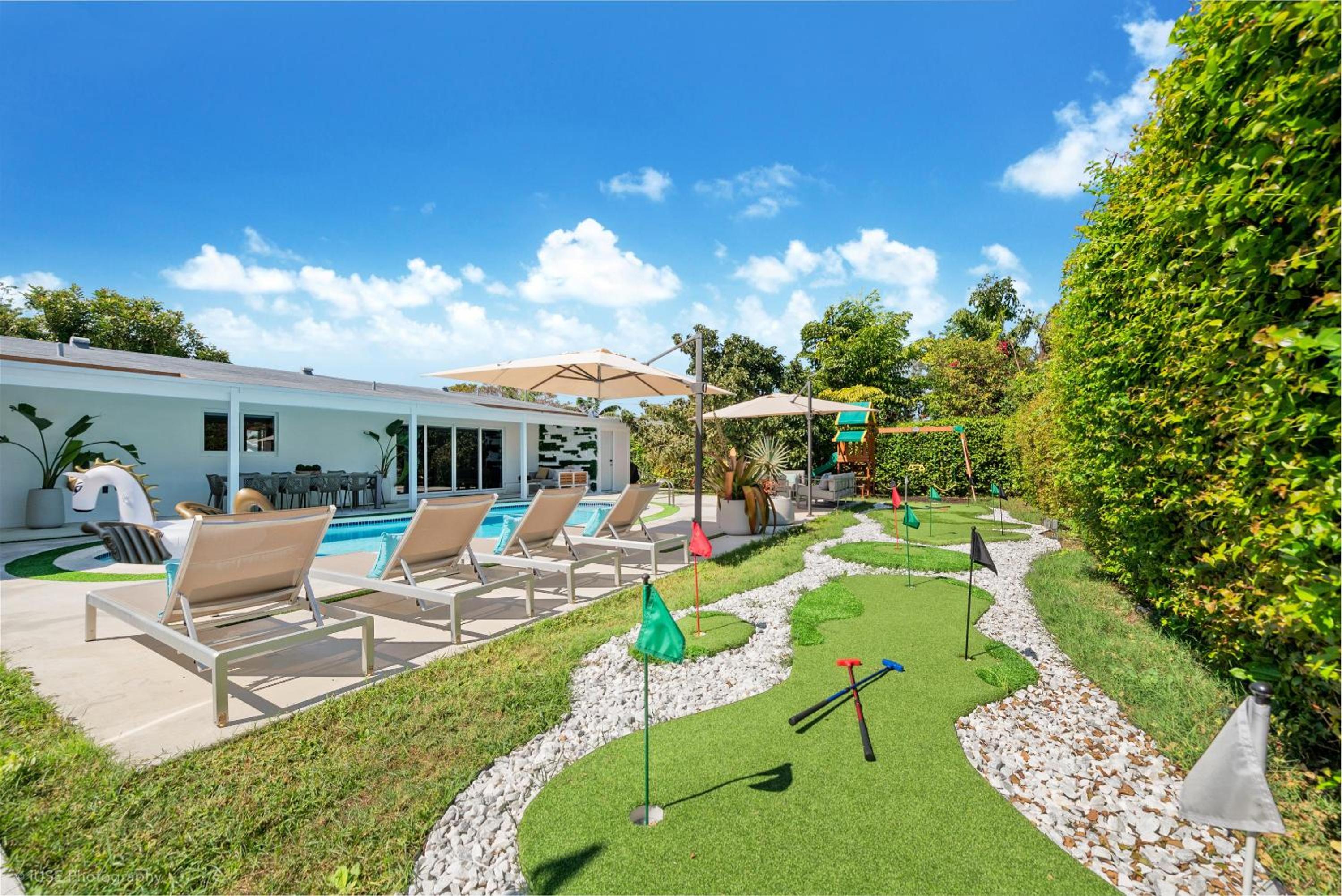 Miami Paradise - Htd Pool, Mini Golf, Playground, BBQ, Arcade Machine, baby items