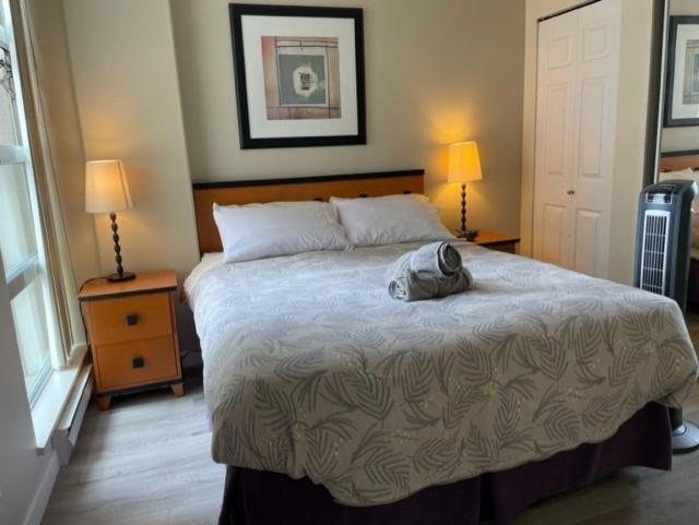 1BD+Den condo, with free parking in Downtown!