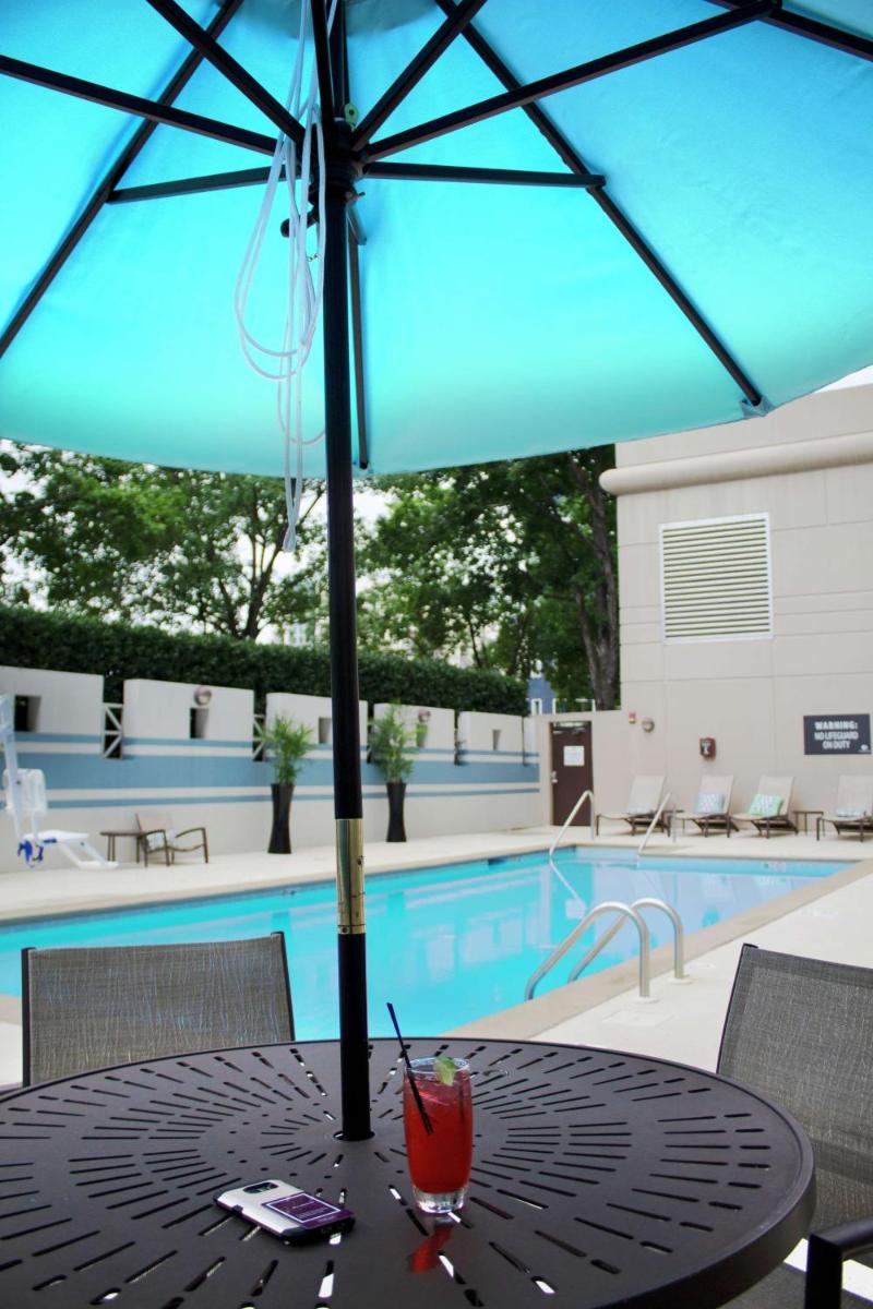 outdoor BBQ area