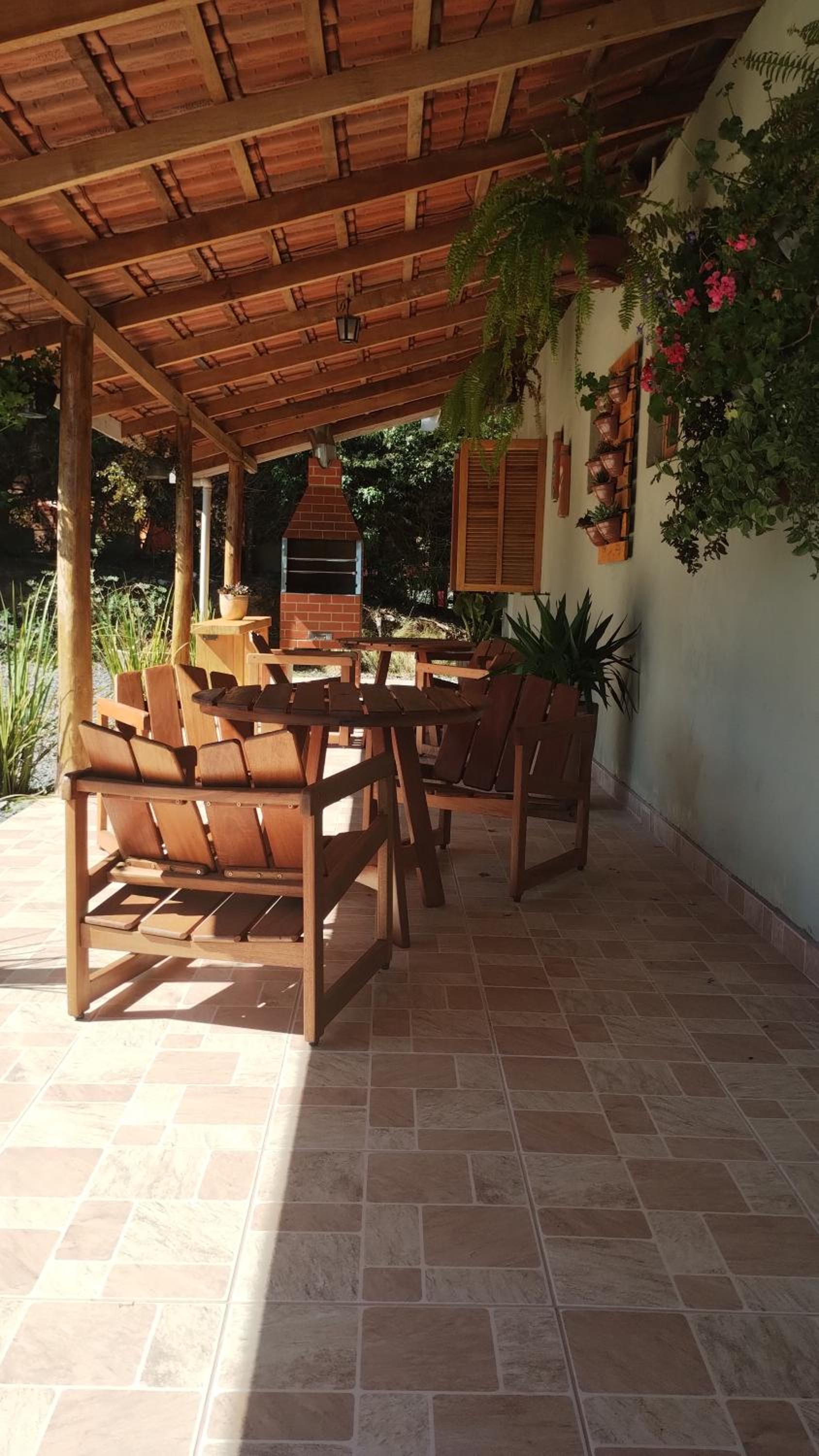 Casa flores do campo