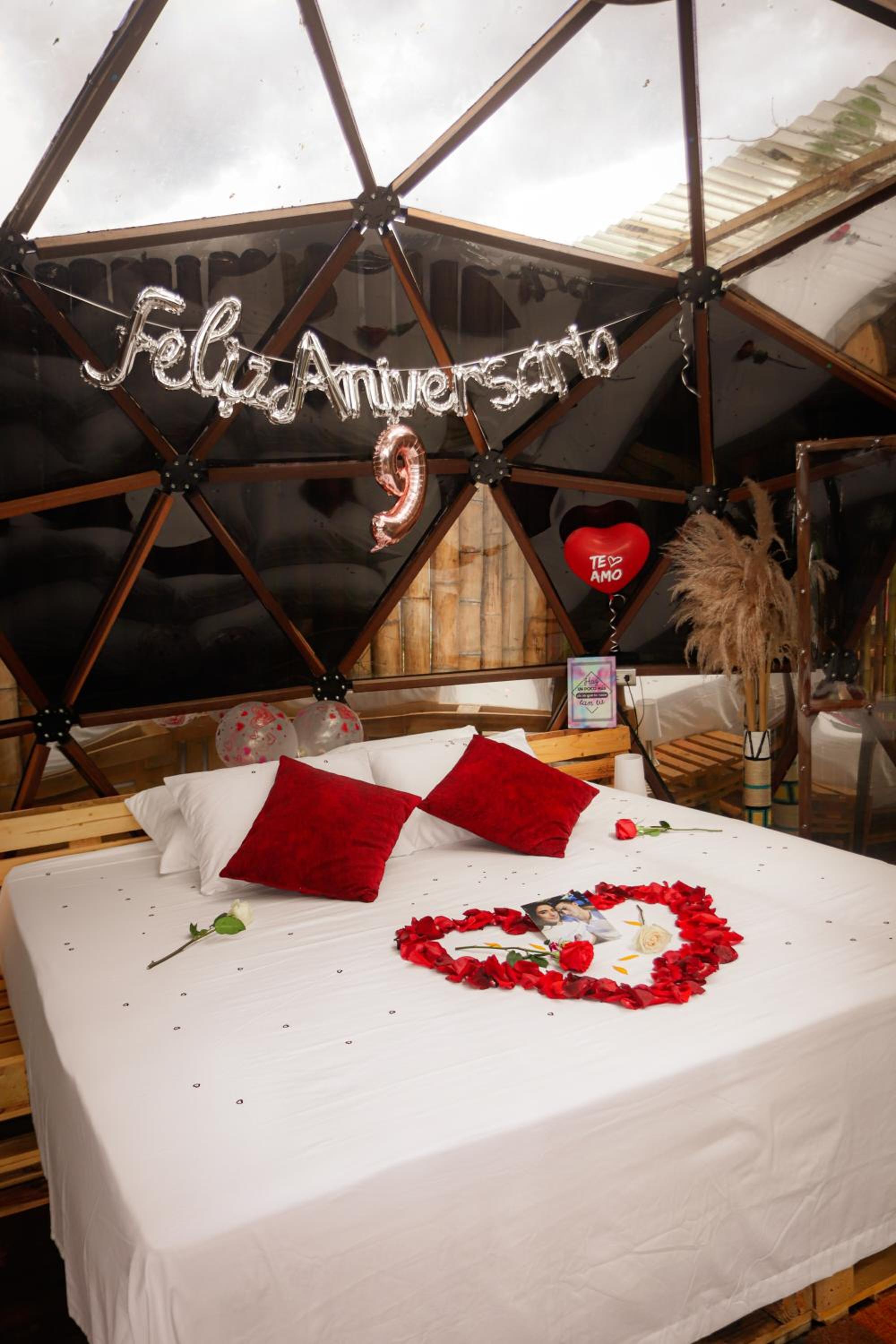 Happy Glamping Quindio - Tipo Domo Traslúcido