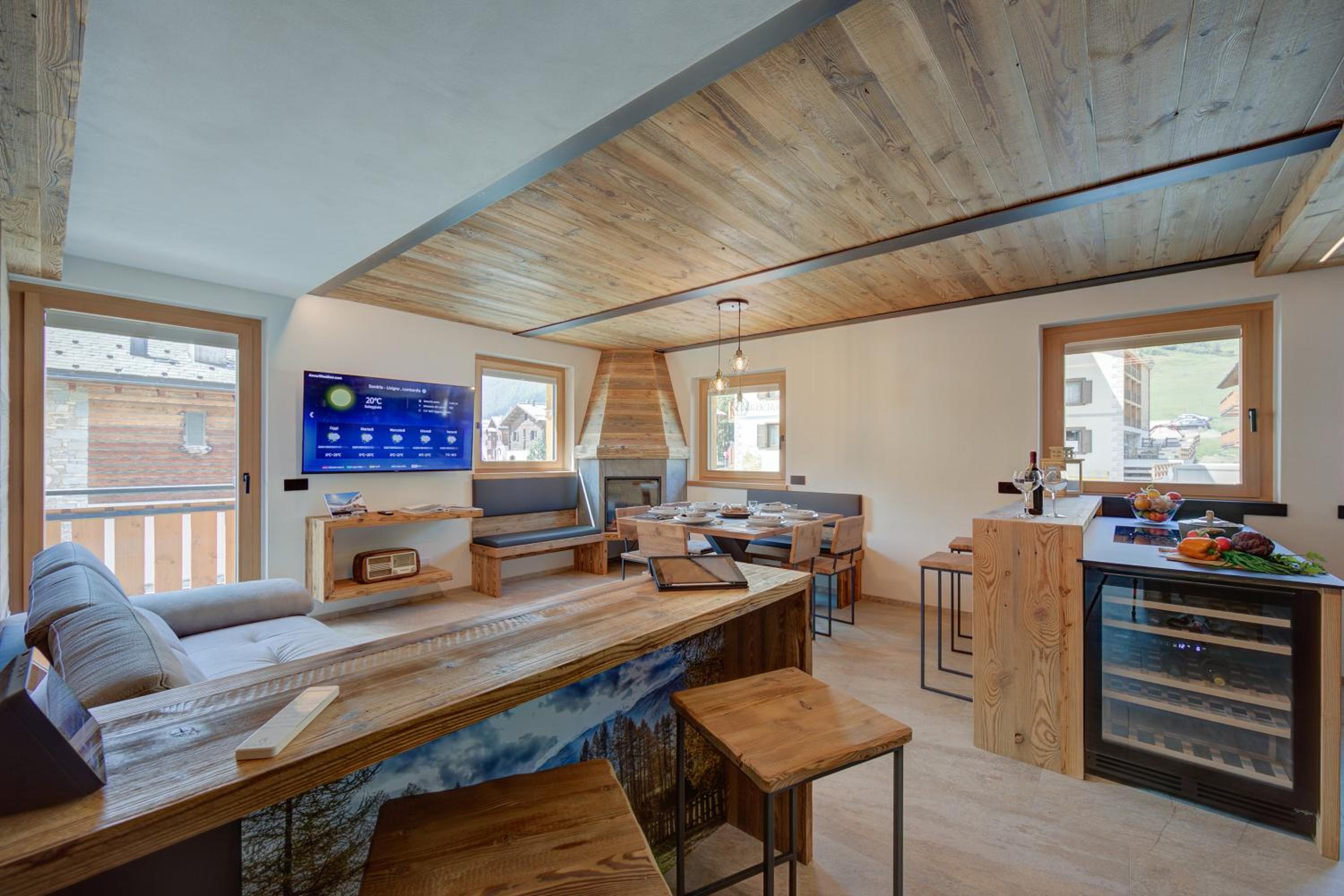 Wood House Livigno Ski in - Ski out Mt 10 view 3