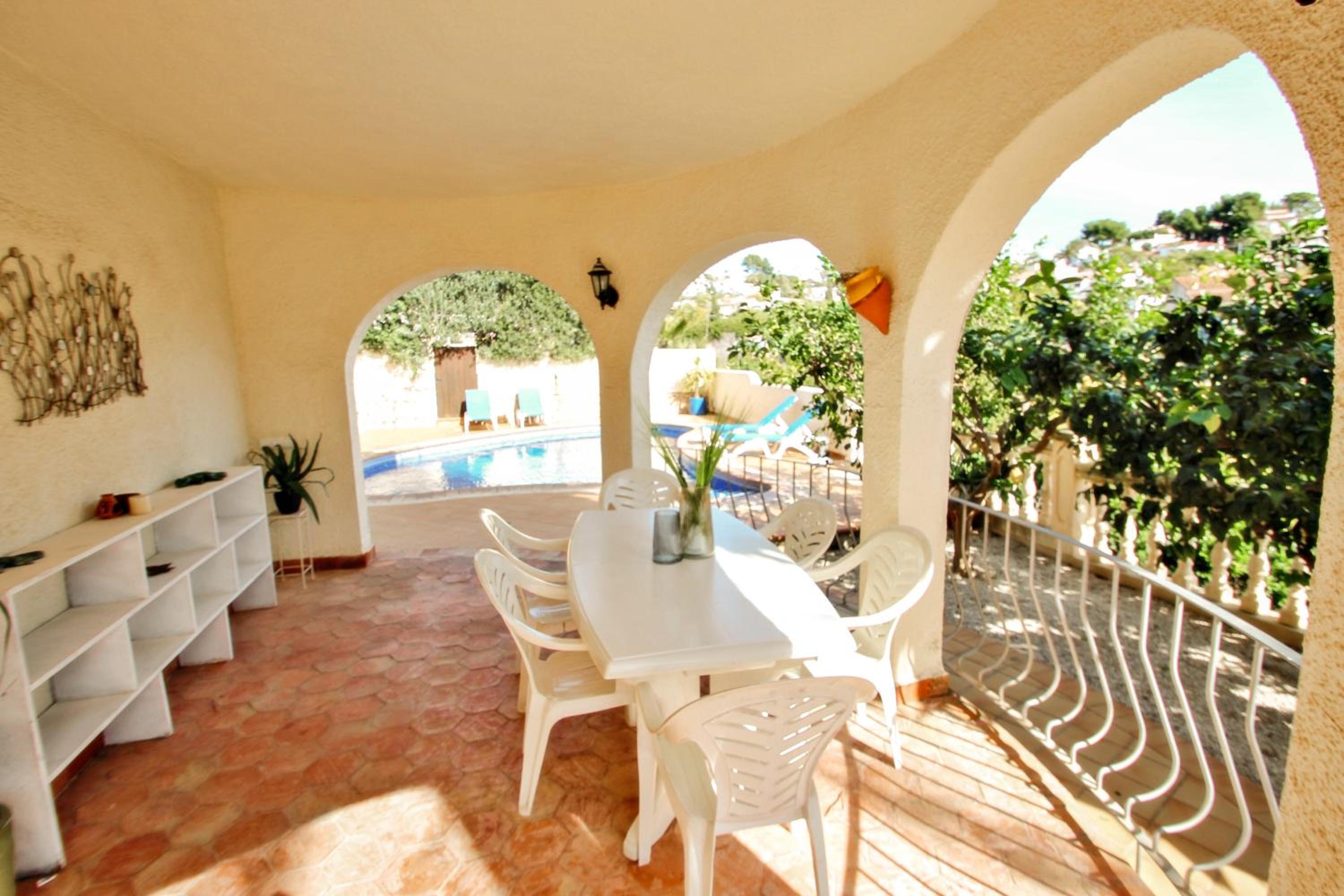 May - pretty holiday property with private pool in Benissa view 2