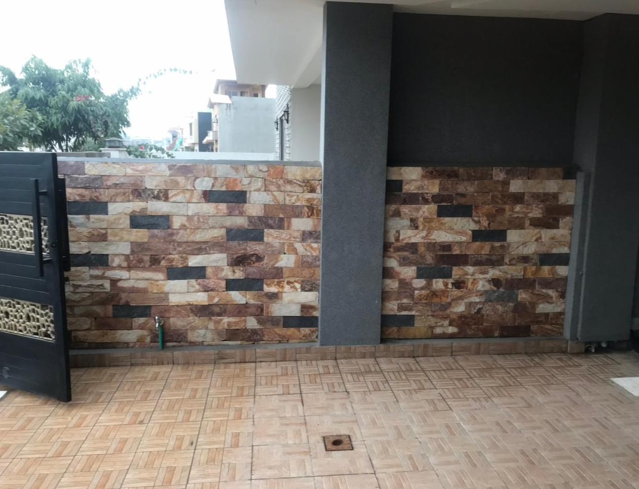 MJS Entire New Designer House, 5 BR, 13 bed, 2 living, reclining sofas, Italian kitchen, 6 bath, garage, side garden at prime location of Bahria Town, Isla view 3