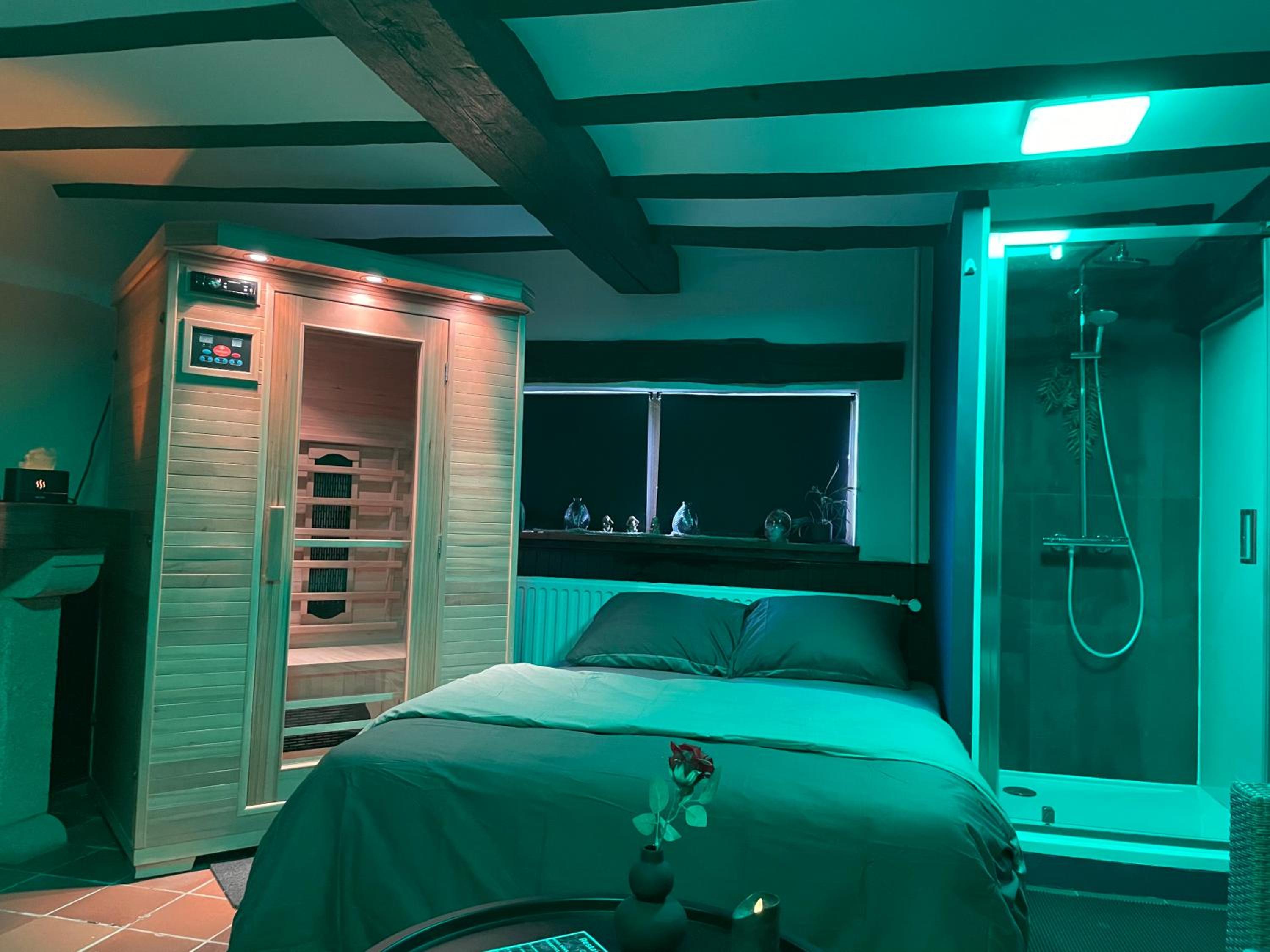 Casawellness améthyste ou jaspe océan avec jacuzzi intérieur