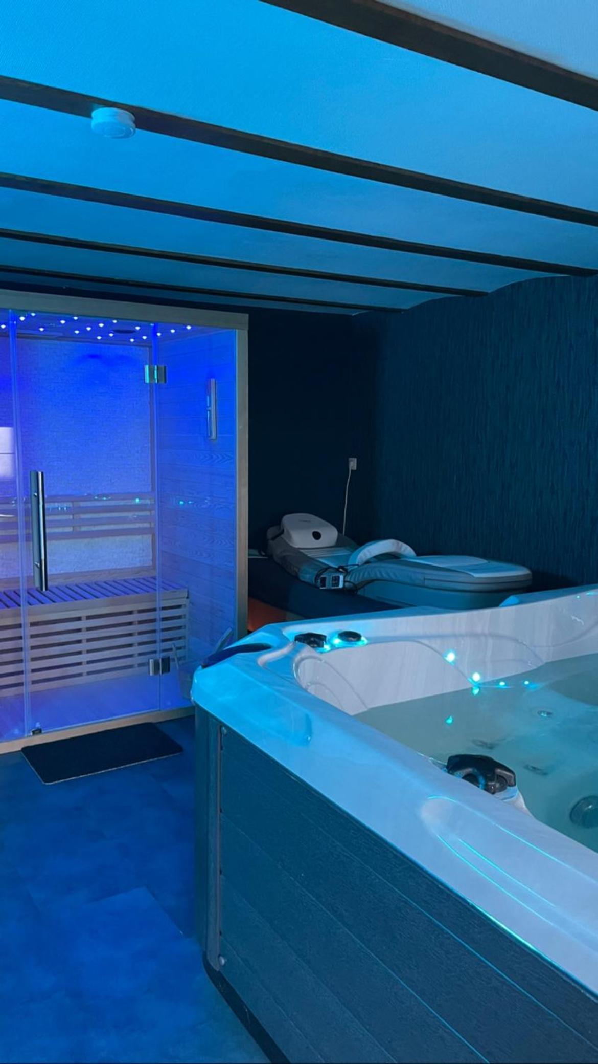 Casawellness améthyste ou jaspe océan avec jacuzzi intérieur