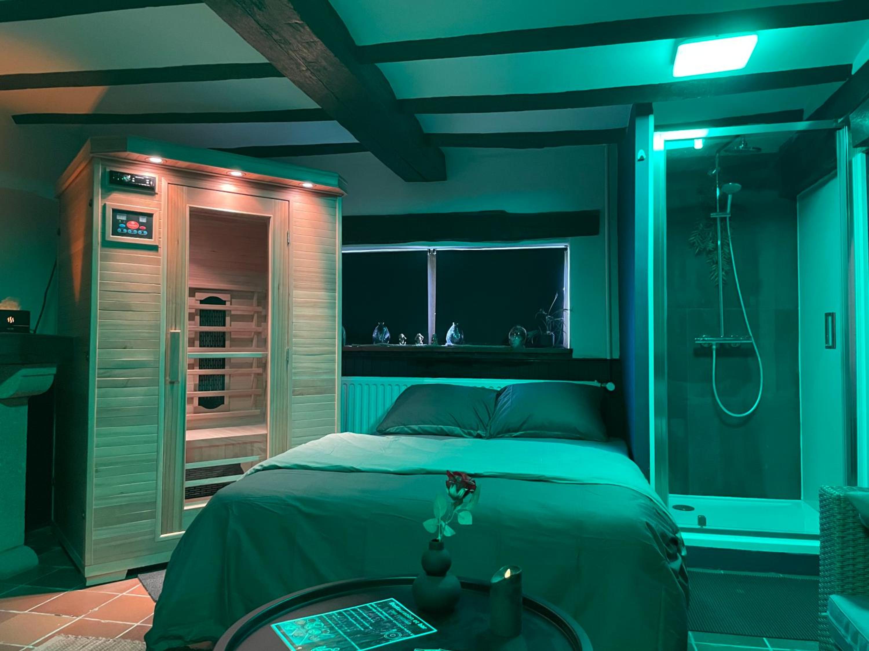 Casawellness améthyste ou jaspe océan avec jacuzzi intérieur