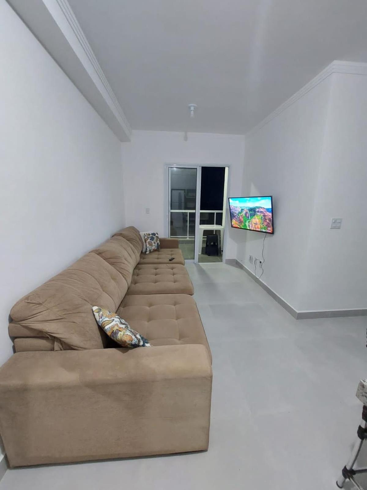 Apartamento Recanto Praia Grande - Mar, Ar, Churrasqueira, Piscina e Sauna