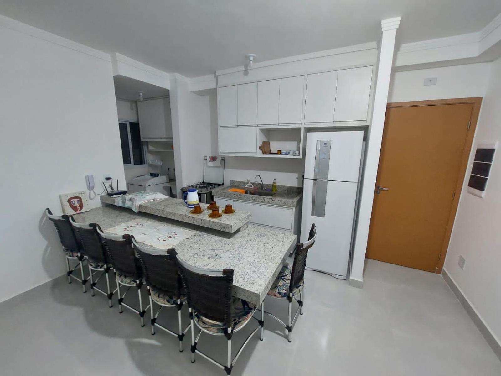Apartamento Recanto Praia Grande - Mar, Ar, Churrasqueira, Piscina e Sauna