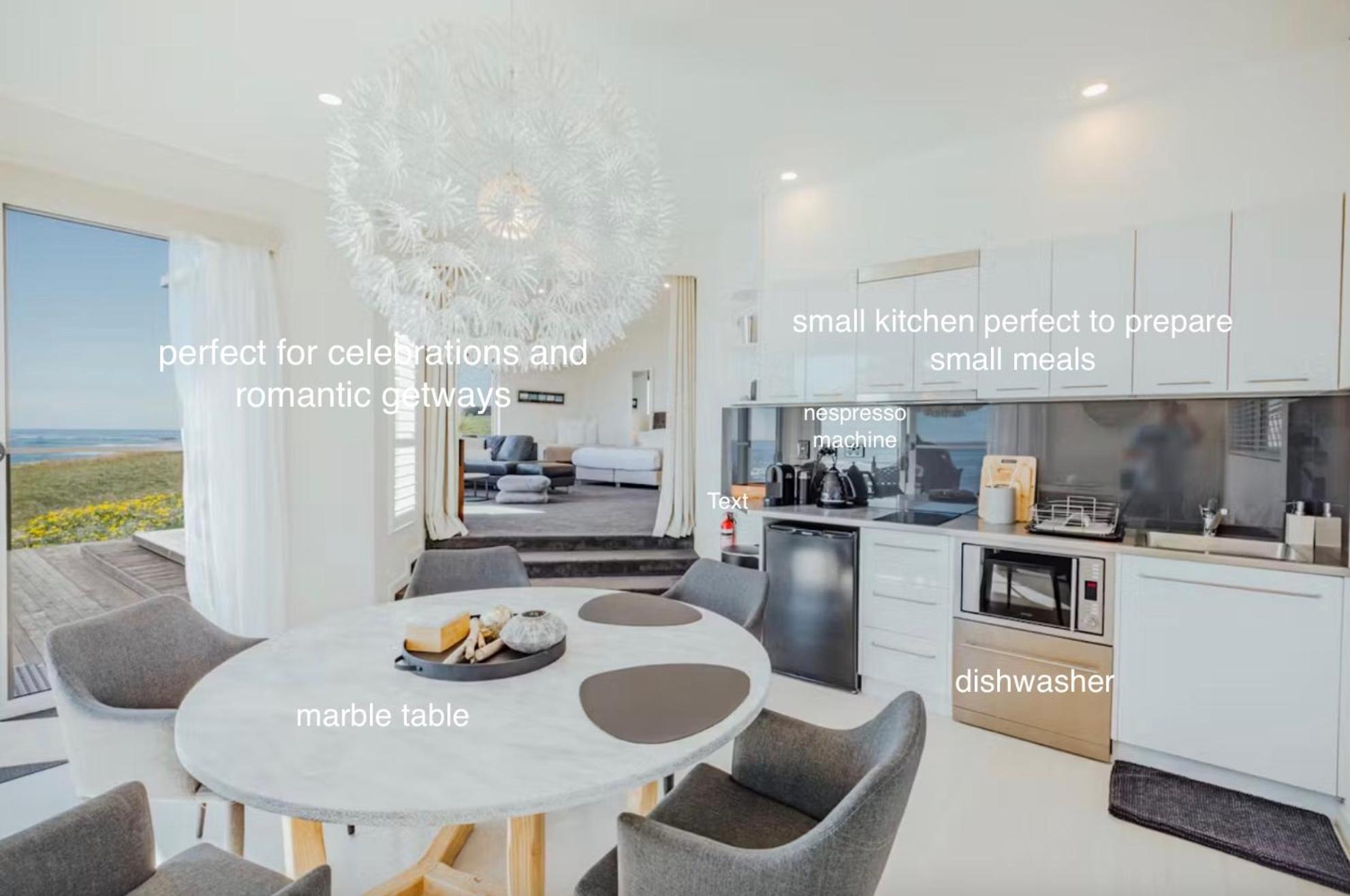 Saltwater - Absolute Oceanfront, Fire Pits, some Villas with Hot Tubs and Sauna