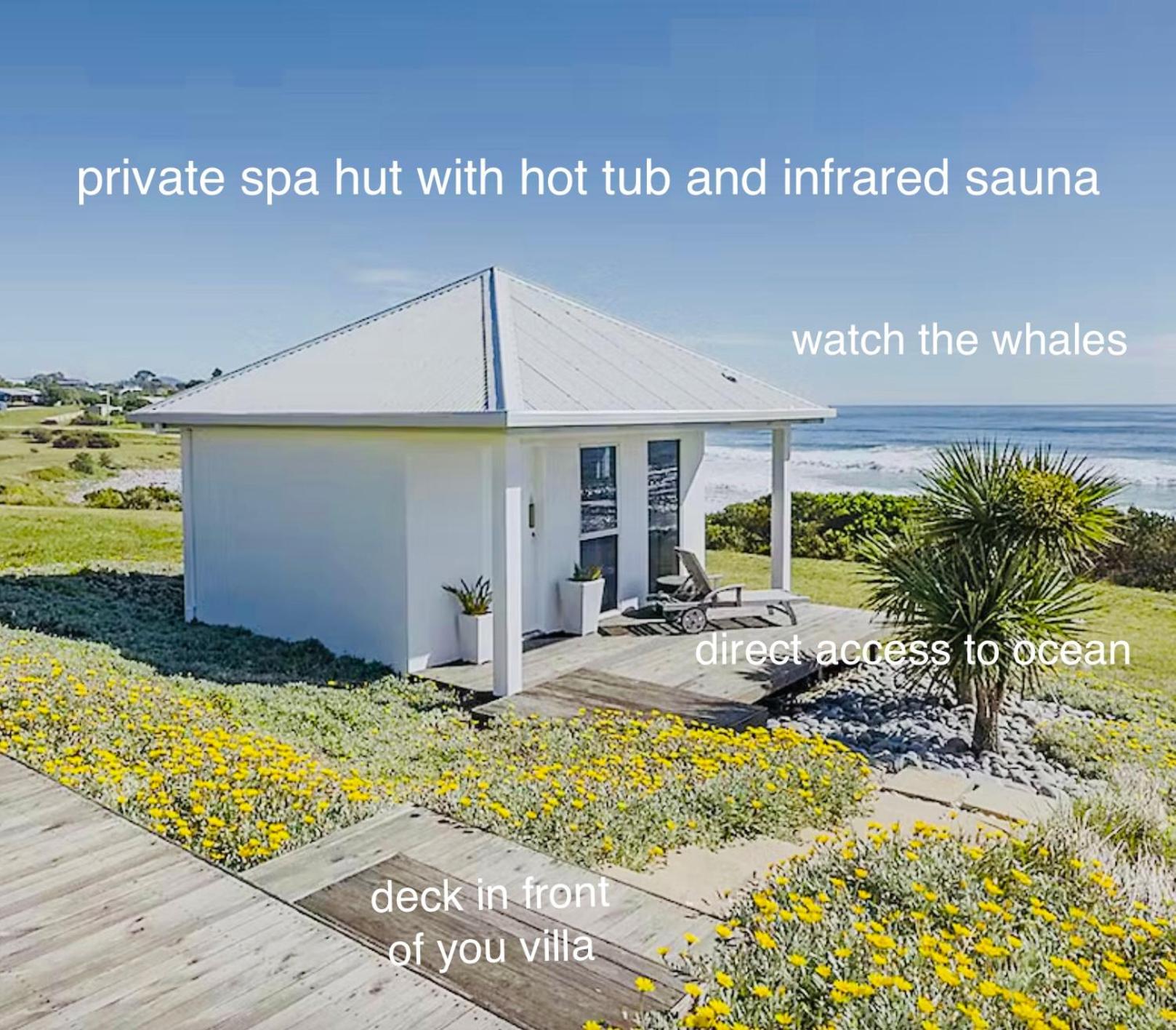 Saltwater - Absolute Oceanfront, Fire Pits, some Villas with Hot Tubs and Sauna