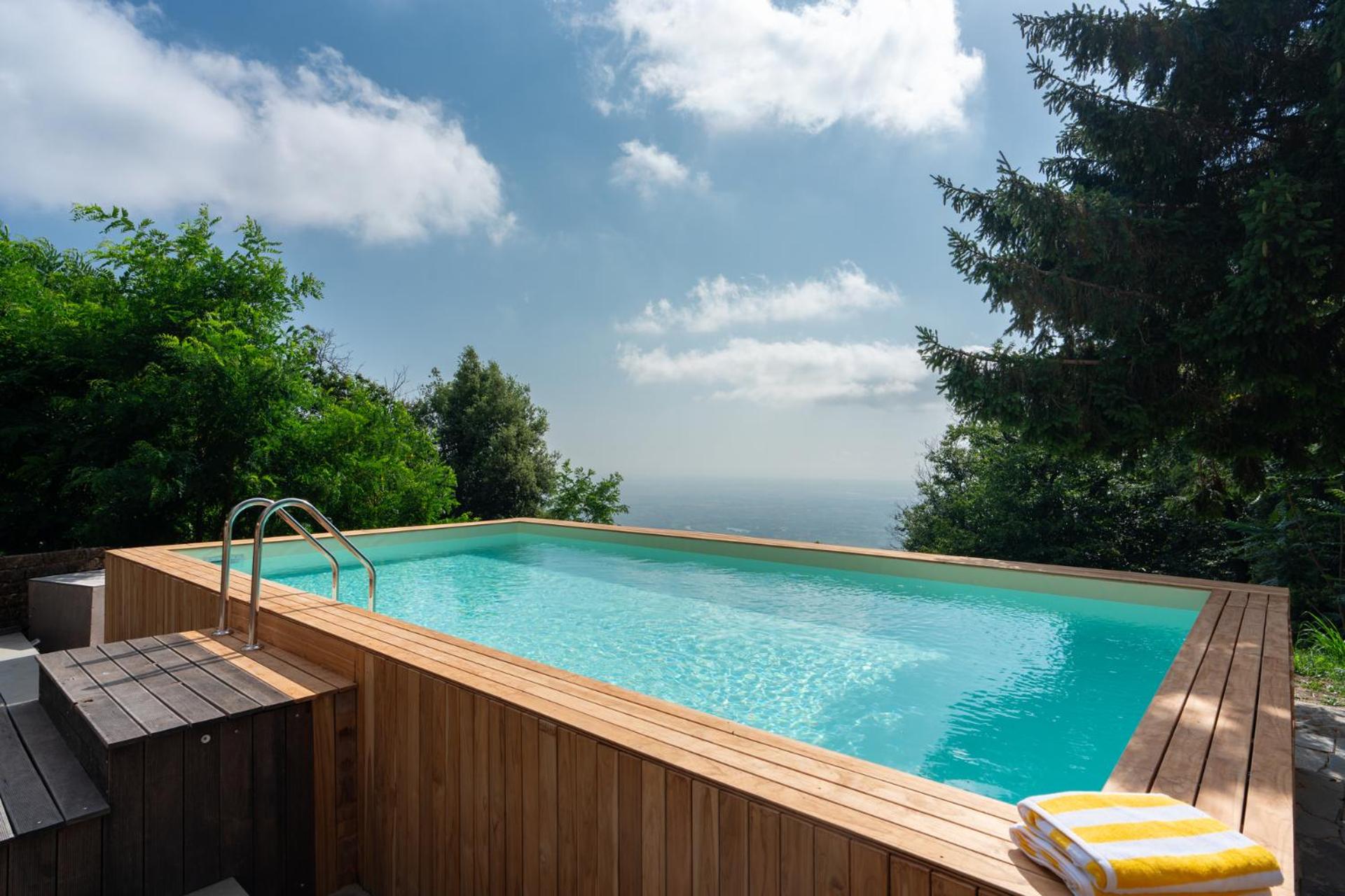 Casa sul Monte Serra con piscina