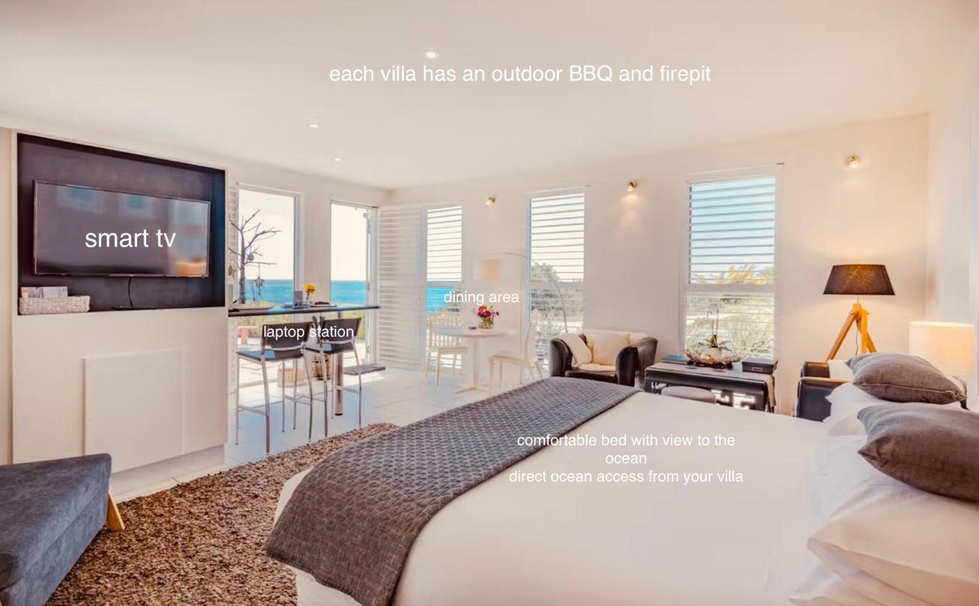 Saltwater - Absolute Oceanfront, Fire Pits, some Villas with Hot Tubs and Sauna