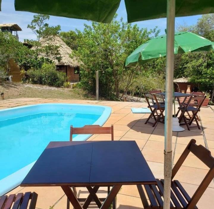 outdoor BBQ area