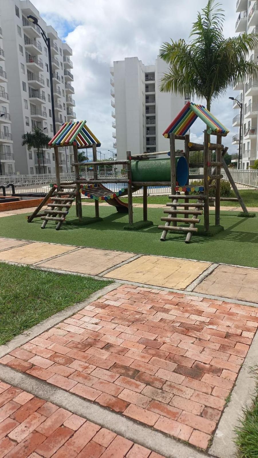 Apartamento Agualina Orange con vista a la piscina